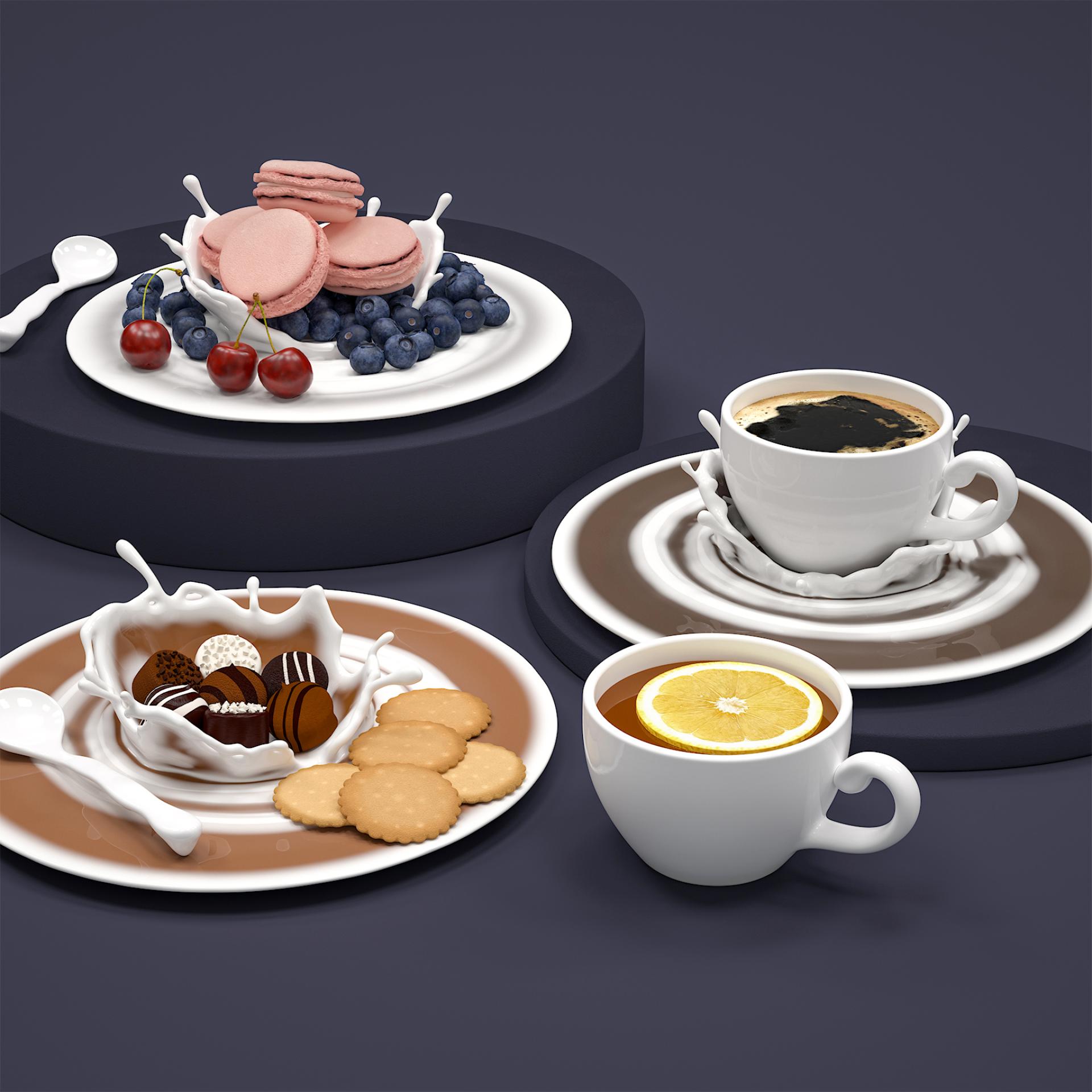 London Design Awards Winner - Splashy Cup and Saucer Sets