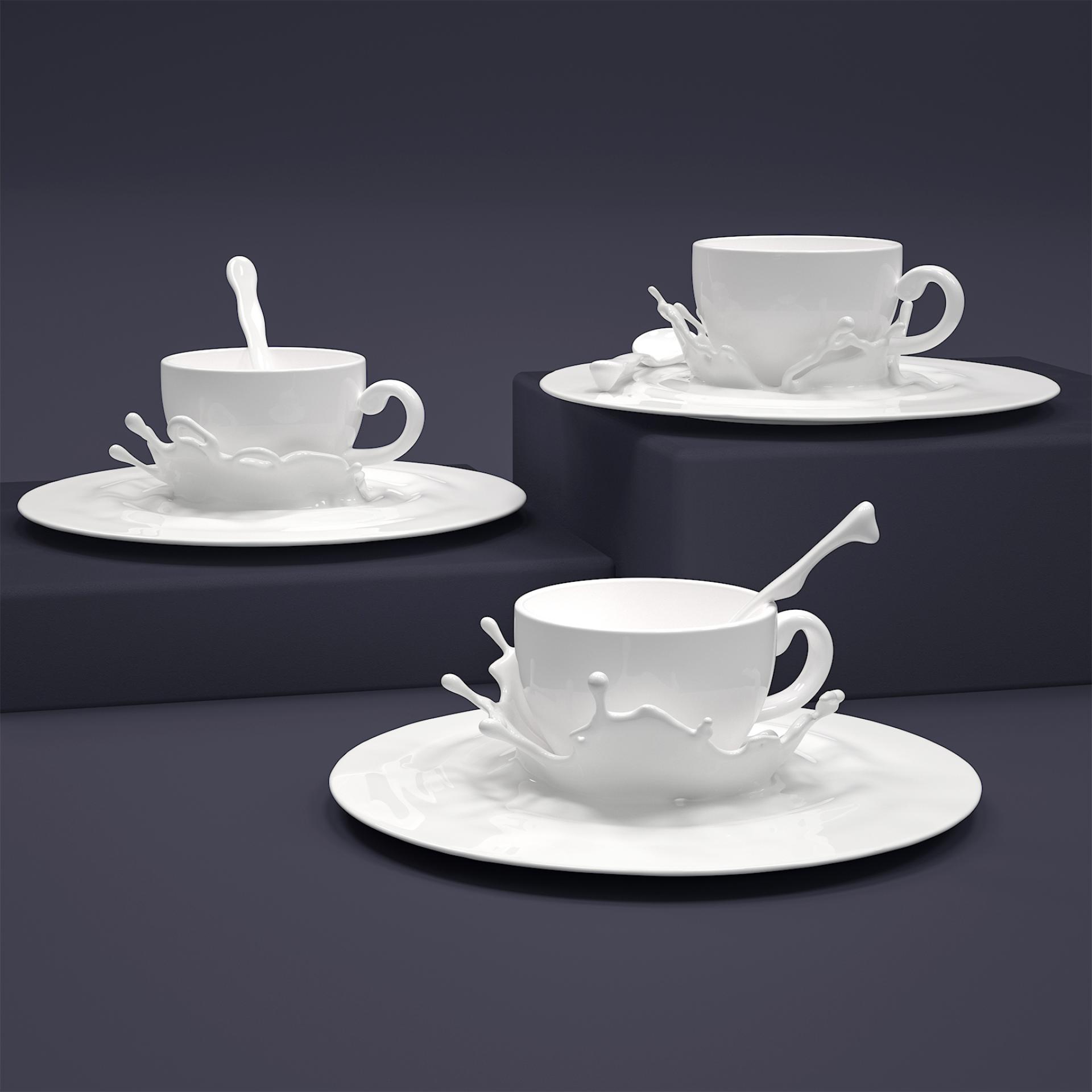 London Design Awards Winner - Splashy Cup and Saucer Sets