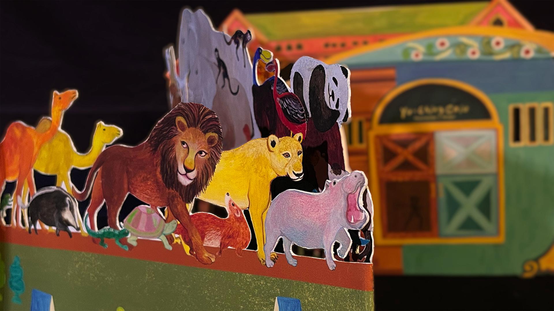 London Design Awards Winner - Noah's Ark: Merchandise for Pollock's Toy Museum gift shop