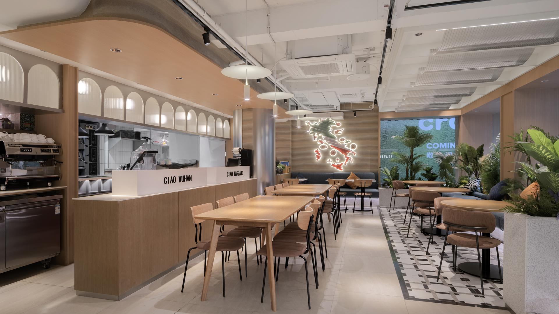 London Design Awards Winner - Pizza Marzano Wuhan