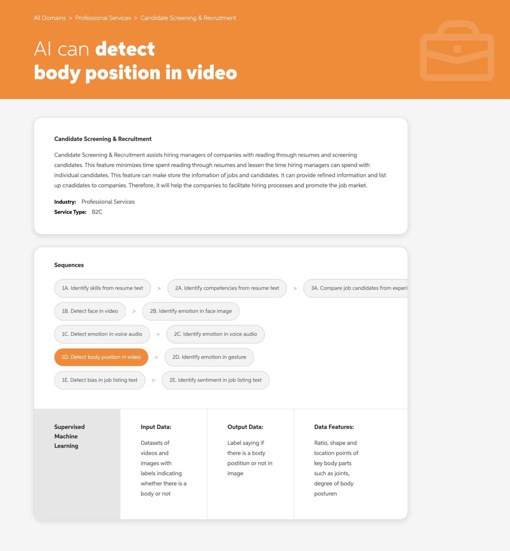 London Design Awards Winner - AI Taxonomy Website