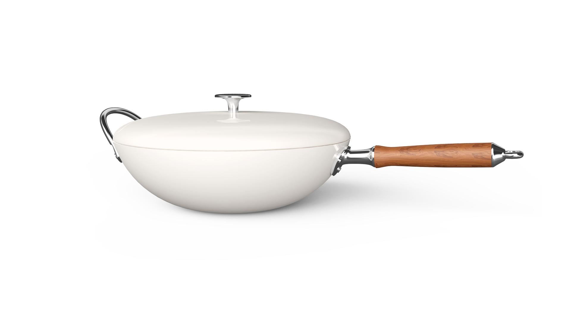 London Design Awards Winner - MOCAROSE enamel refined iron pan