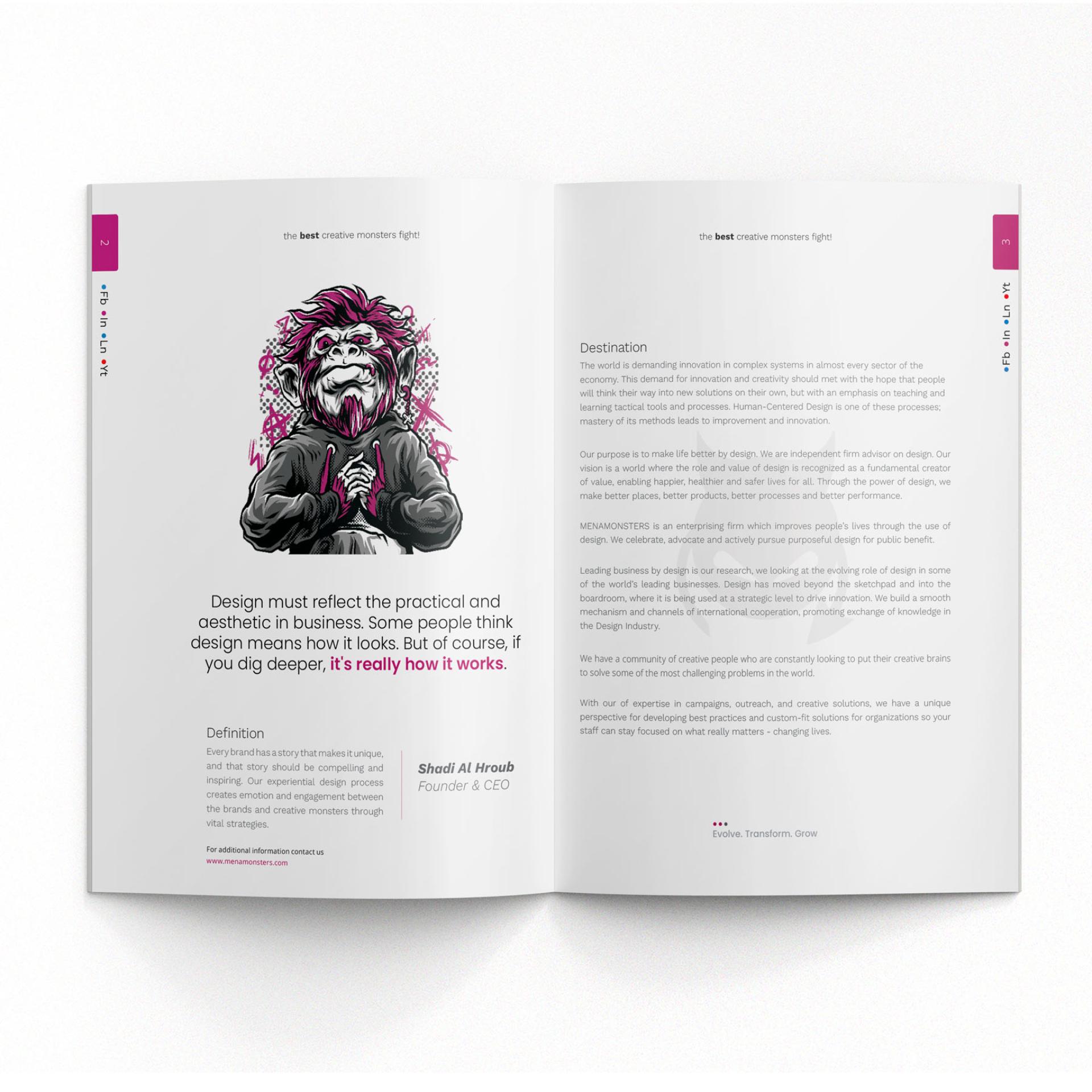 London Design Awards Winner - The Middle East Creative Monsters