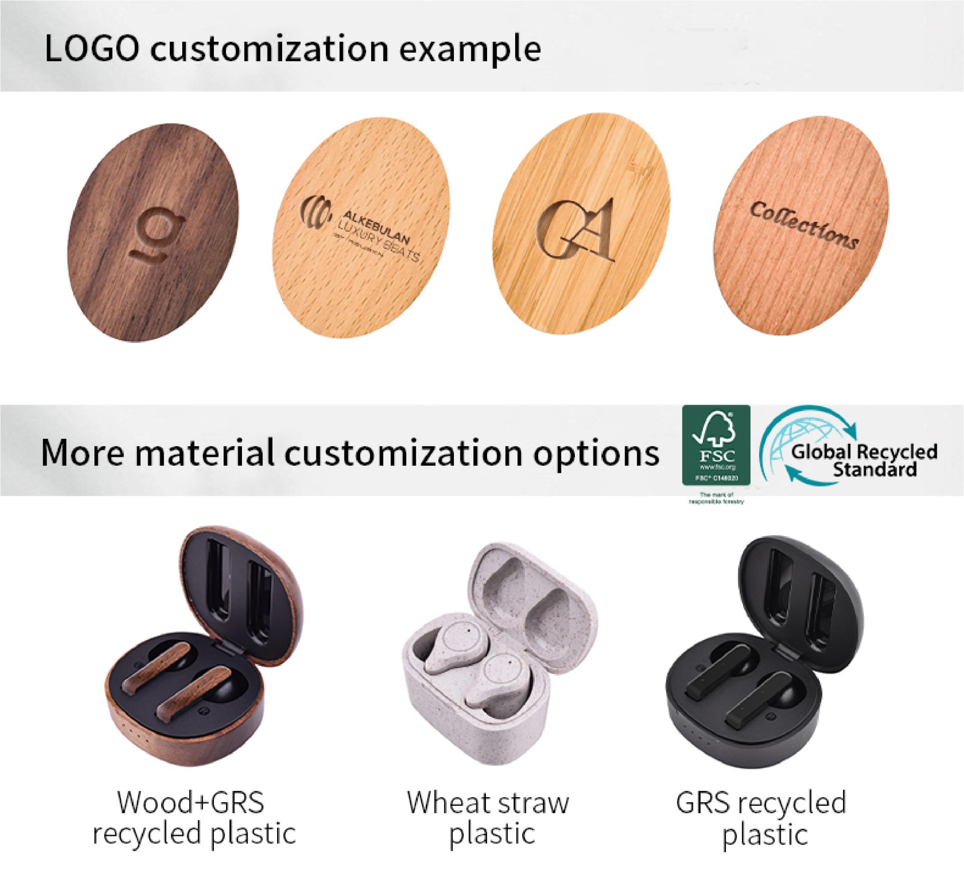 London Design Awards Winner - Woodpods Ⅲ Wooden TWS