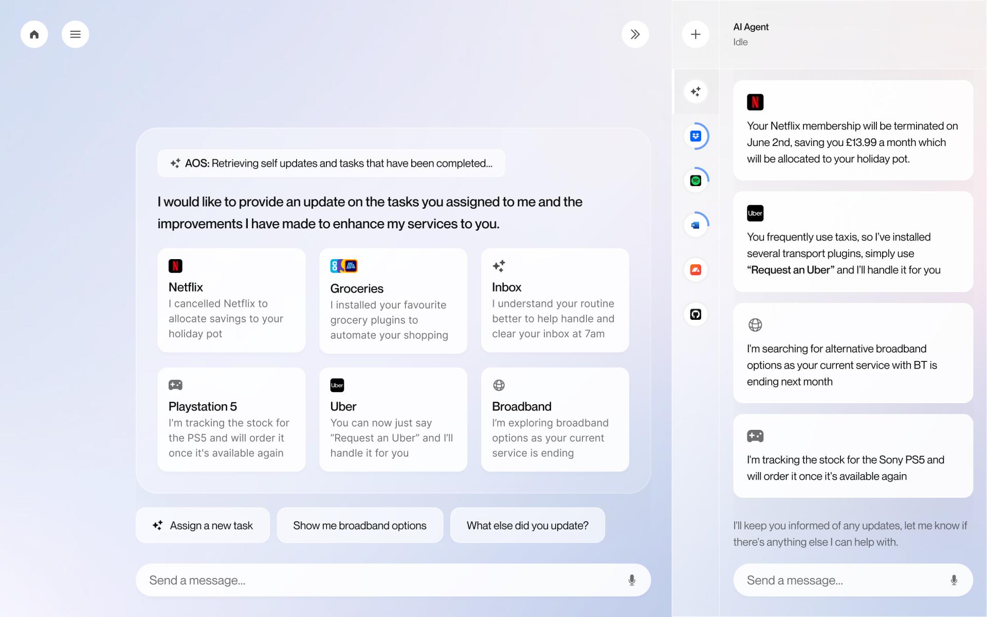 London Design Awards Winner - AdaptiveOS: Redefining AI Interactions 