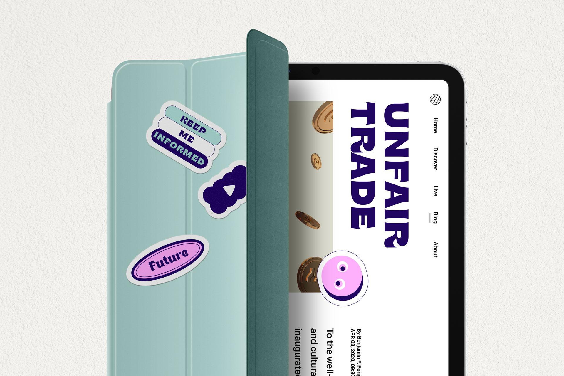 London Design Awards Winner - New News Branding