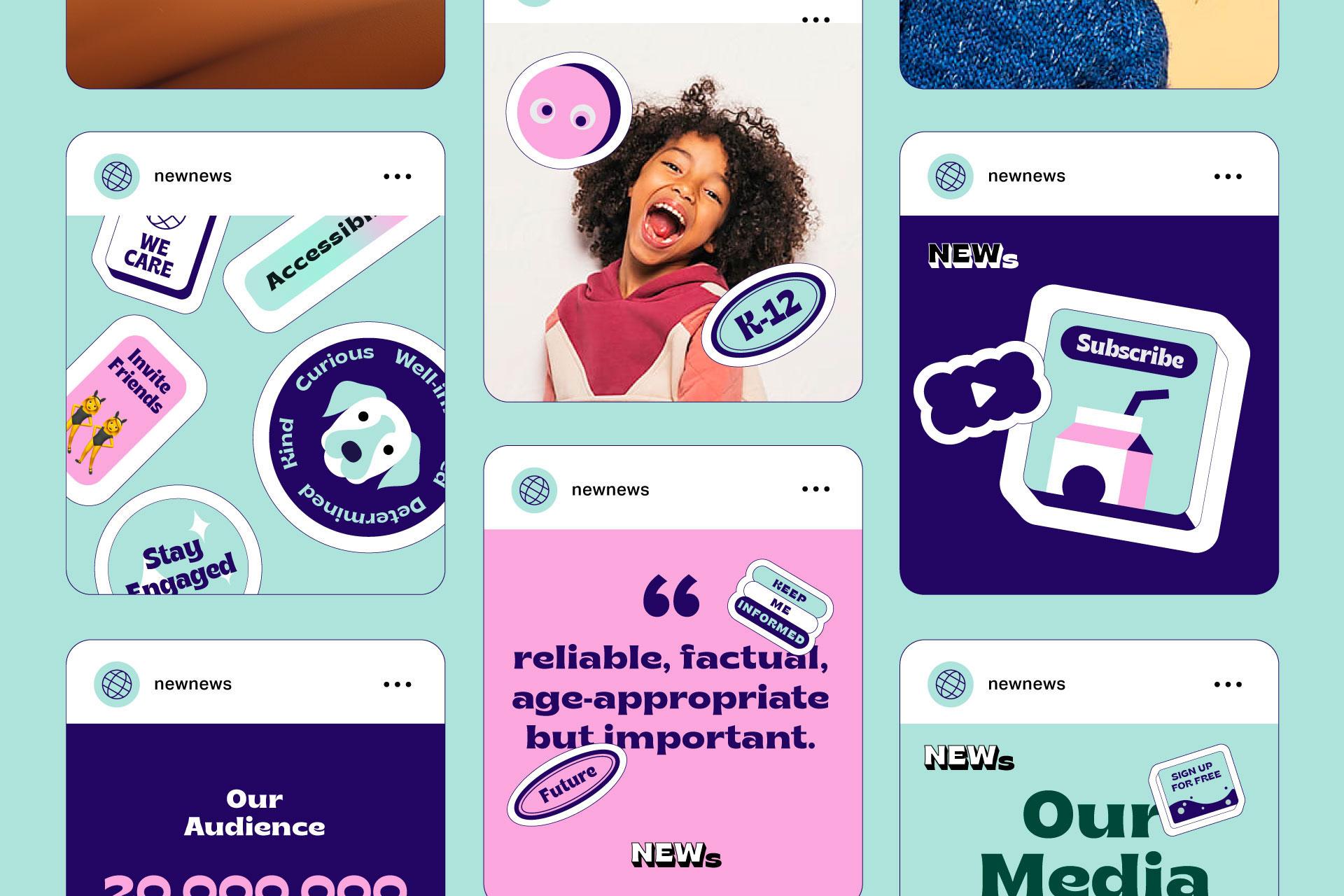 London Design Awards Winner - New News Branding