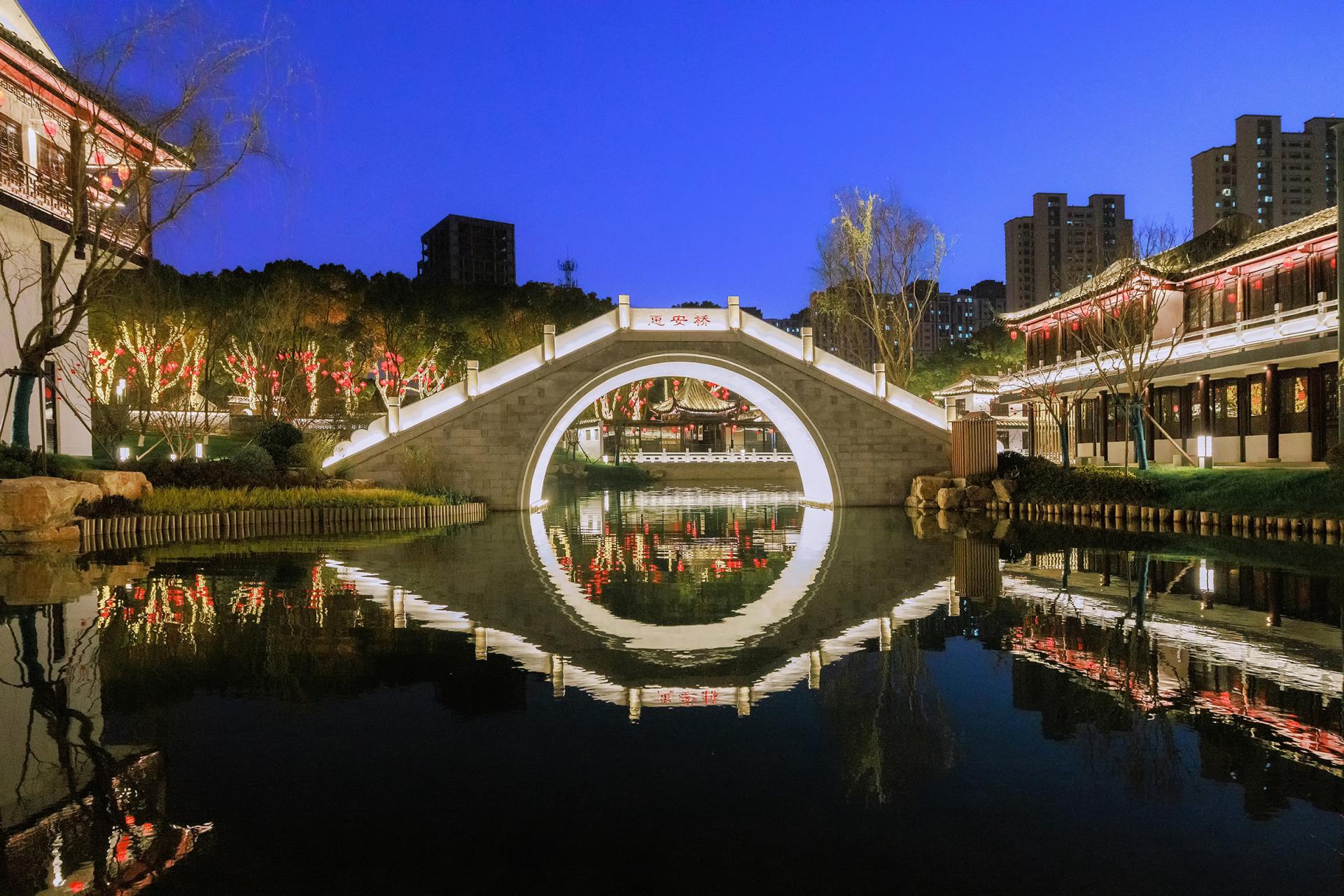 London Design Awards Winner - Nightscape Lighting Design of Wu Cultural Park