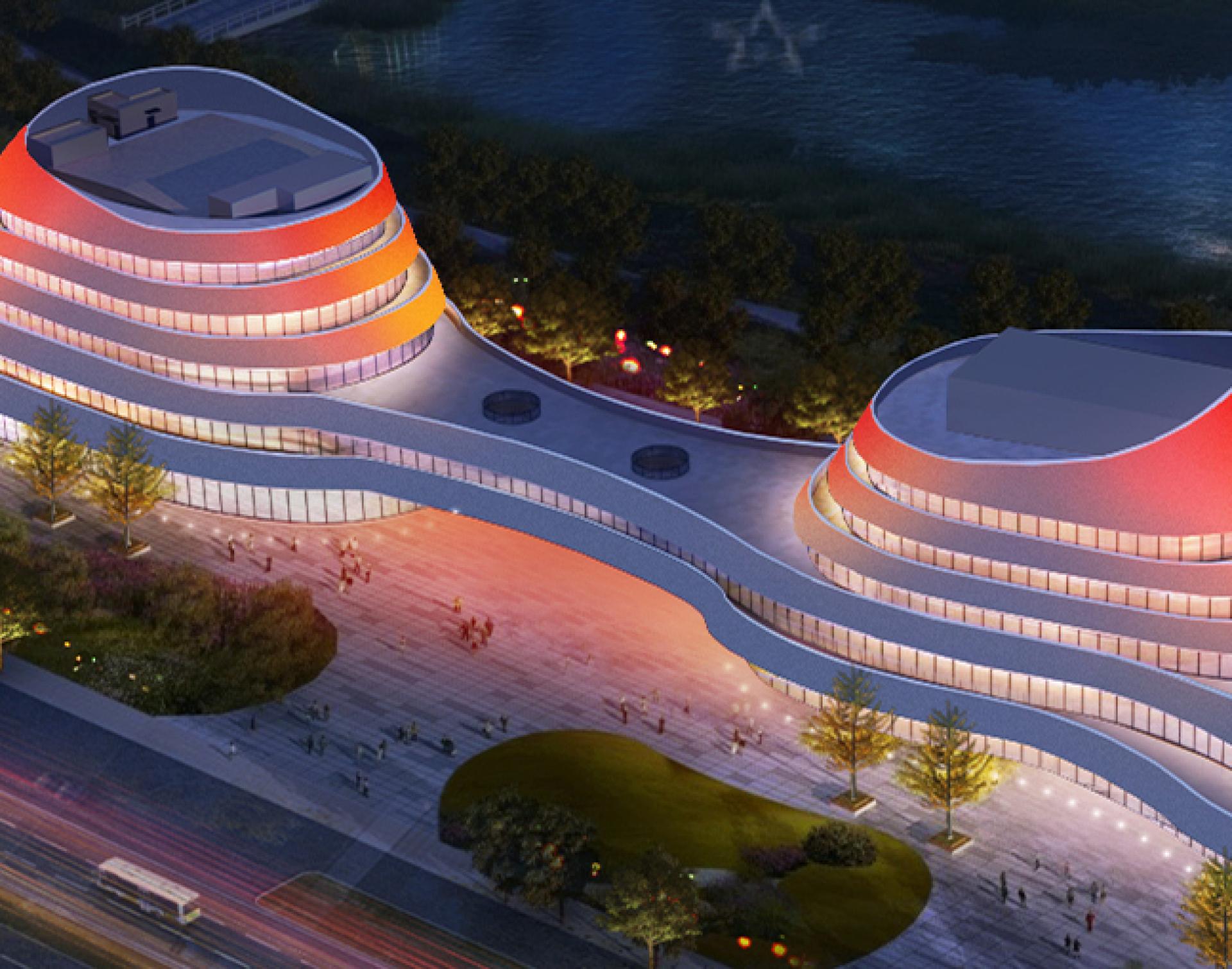 London Design Awards Winner - Lighting Design of Yannan Park Supporting Facilities 