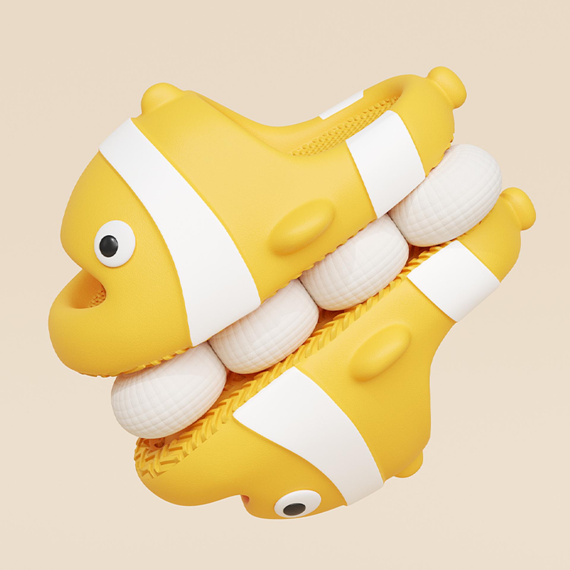 London Design Awards Winner - Clownfish Slippers