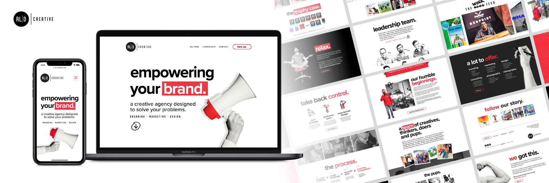 London Design Awards Winner - RLD Website