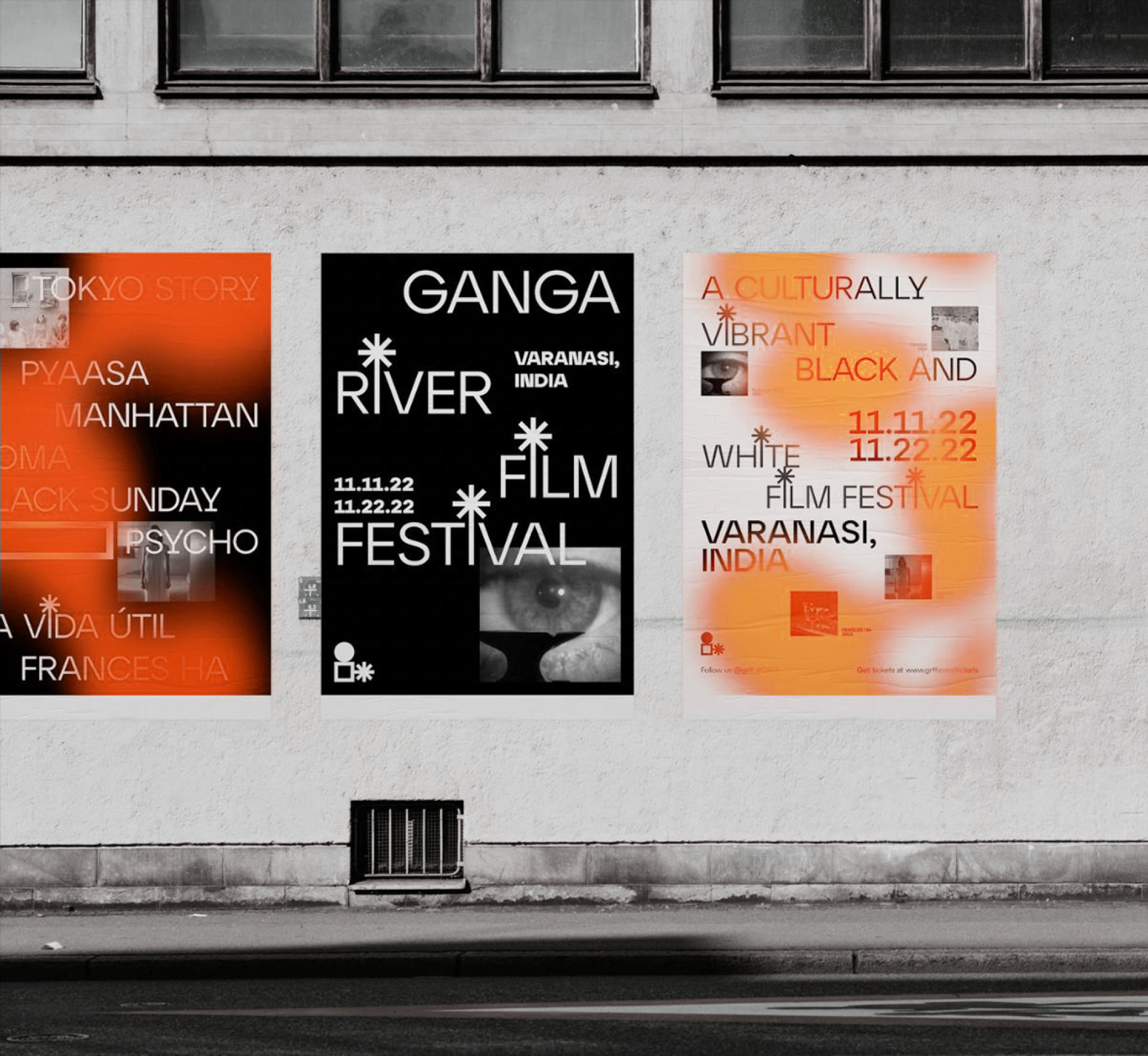 London Design Awards Winner - Ganga River Film Festival