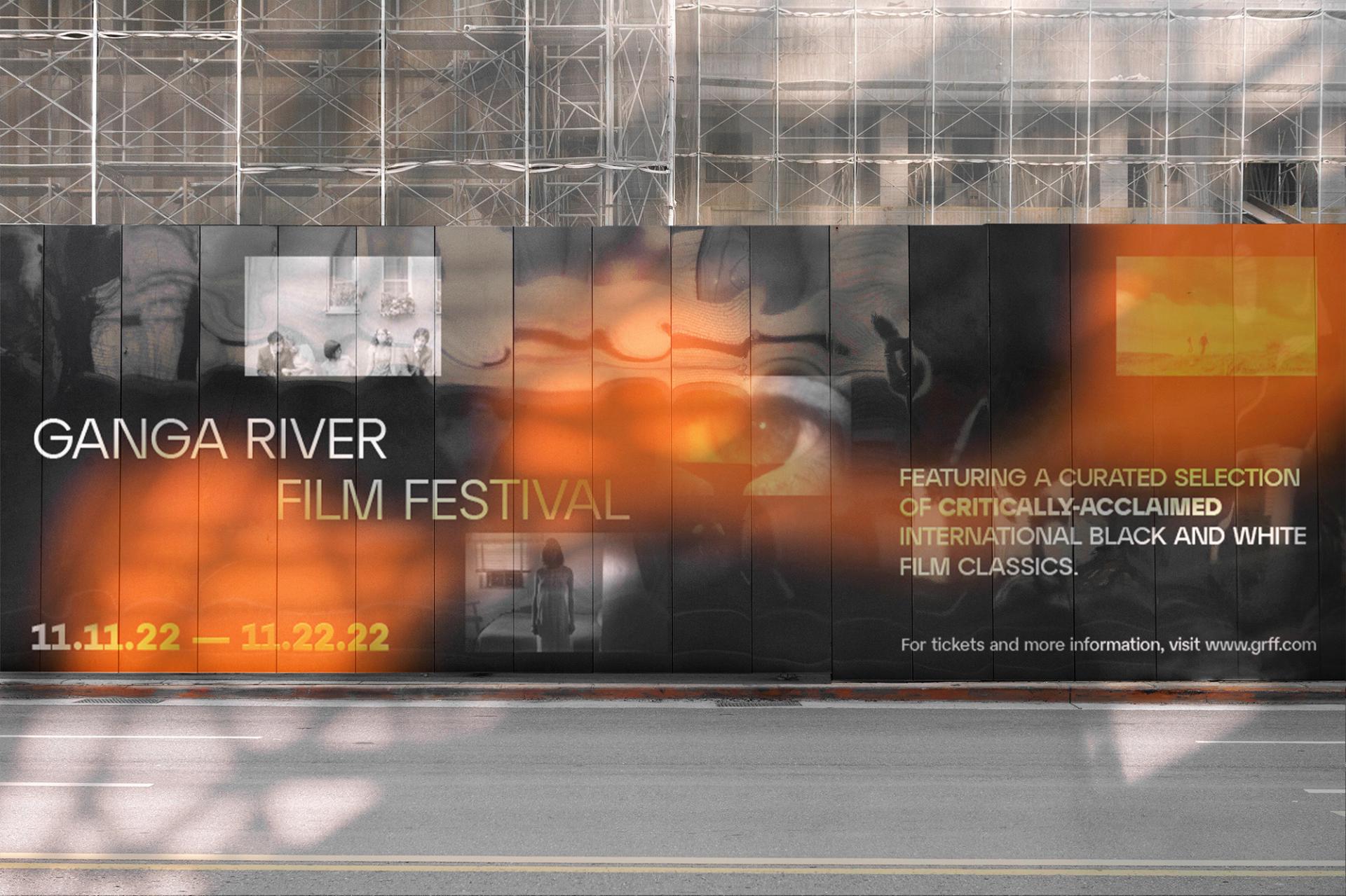 London Design Awards Winner - Ganga River Film Festival