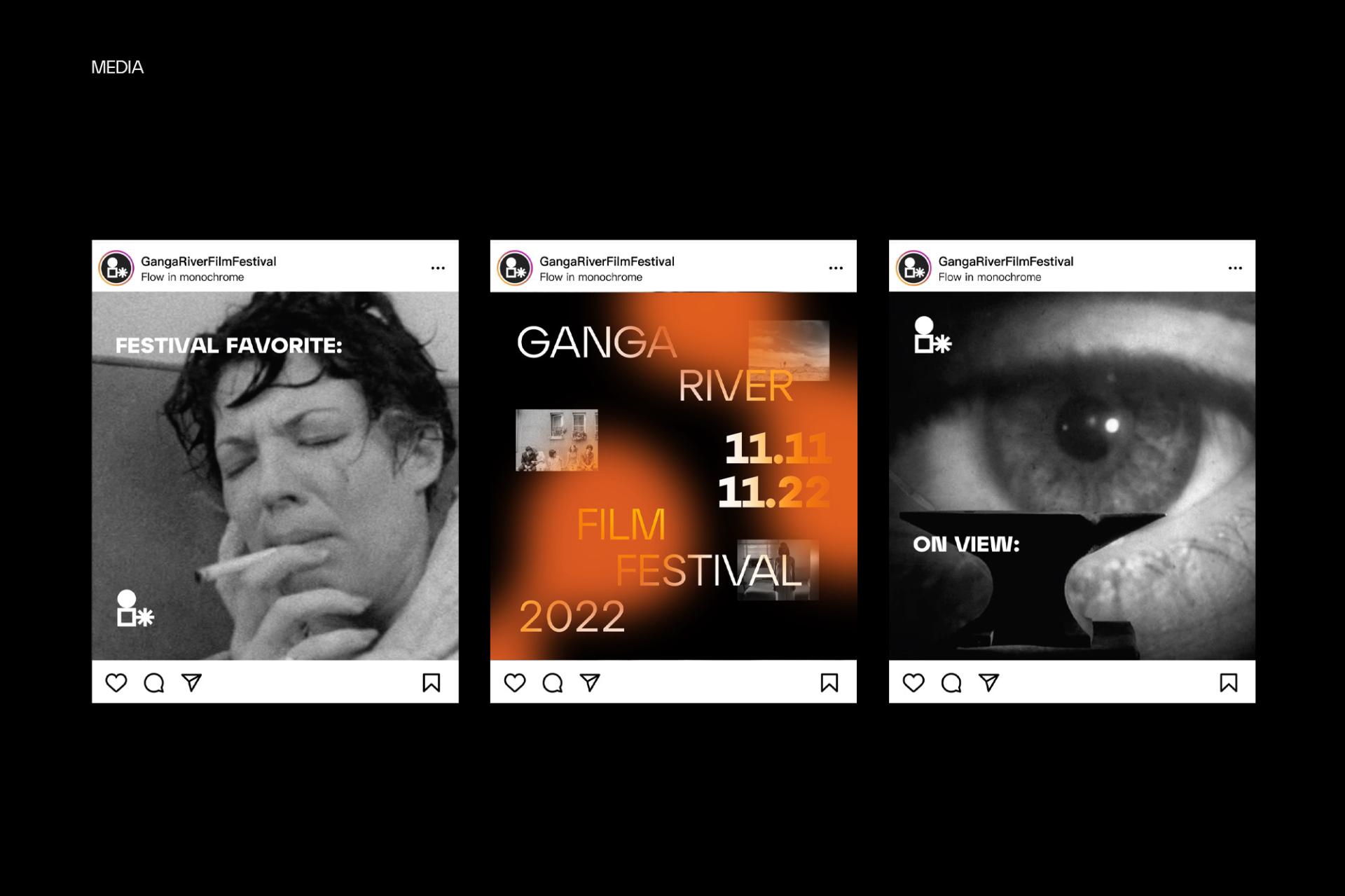 London Design Awards Winner - Ganga River Film Festival