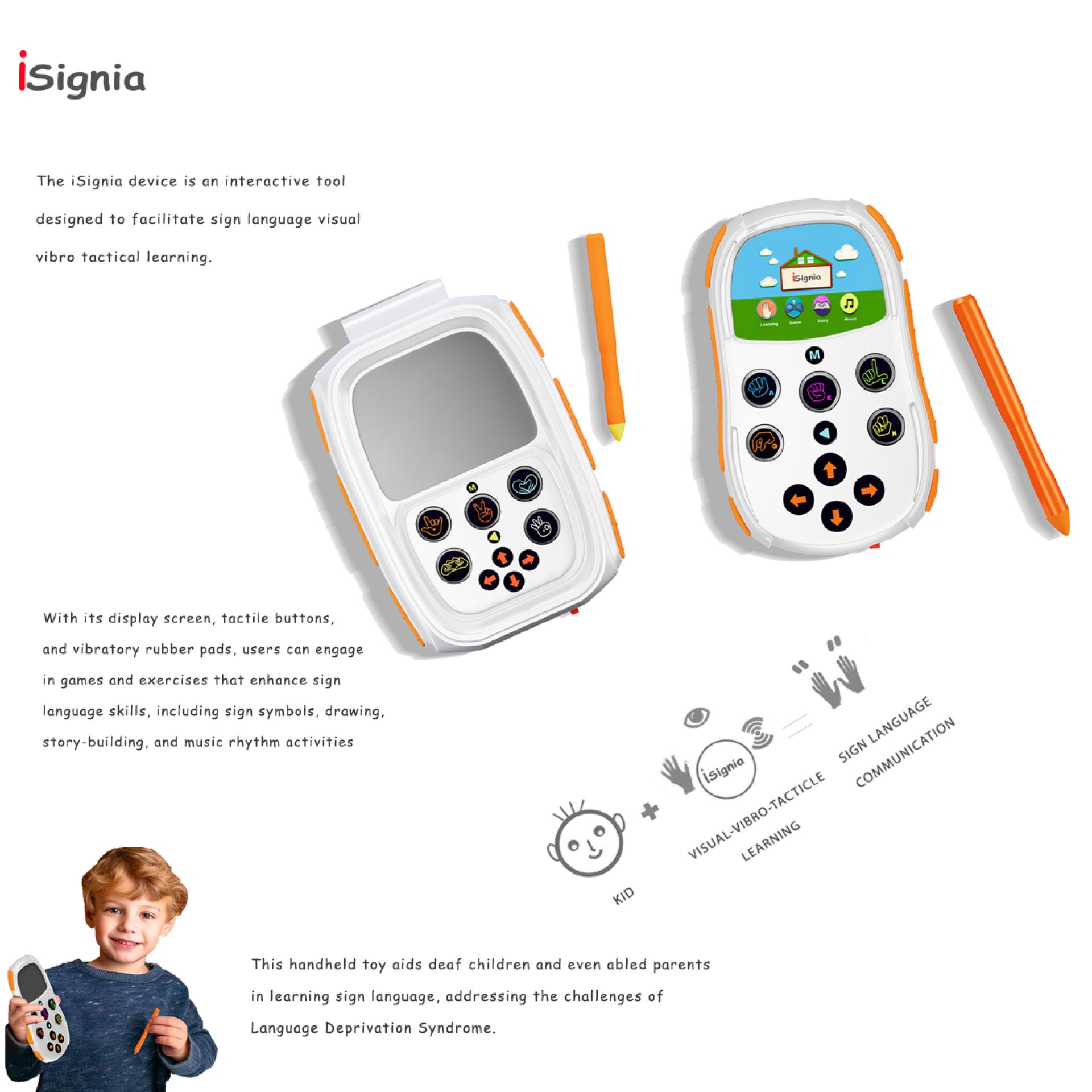 London Design Awards Winner - isignia-Sign language Learning