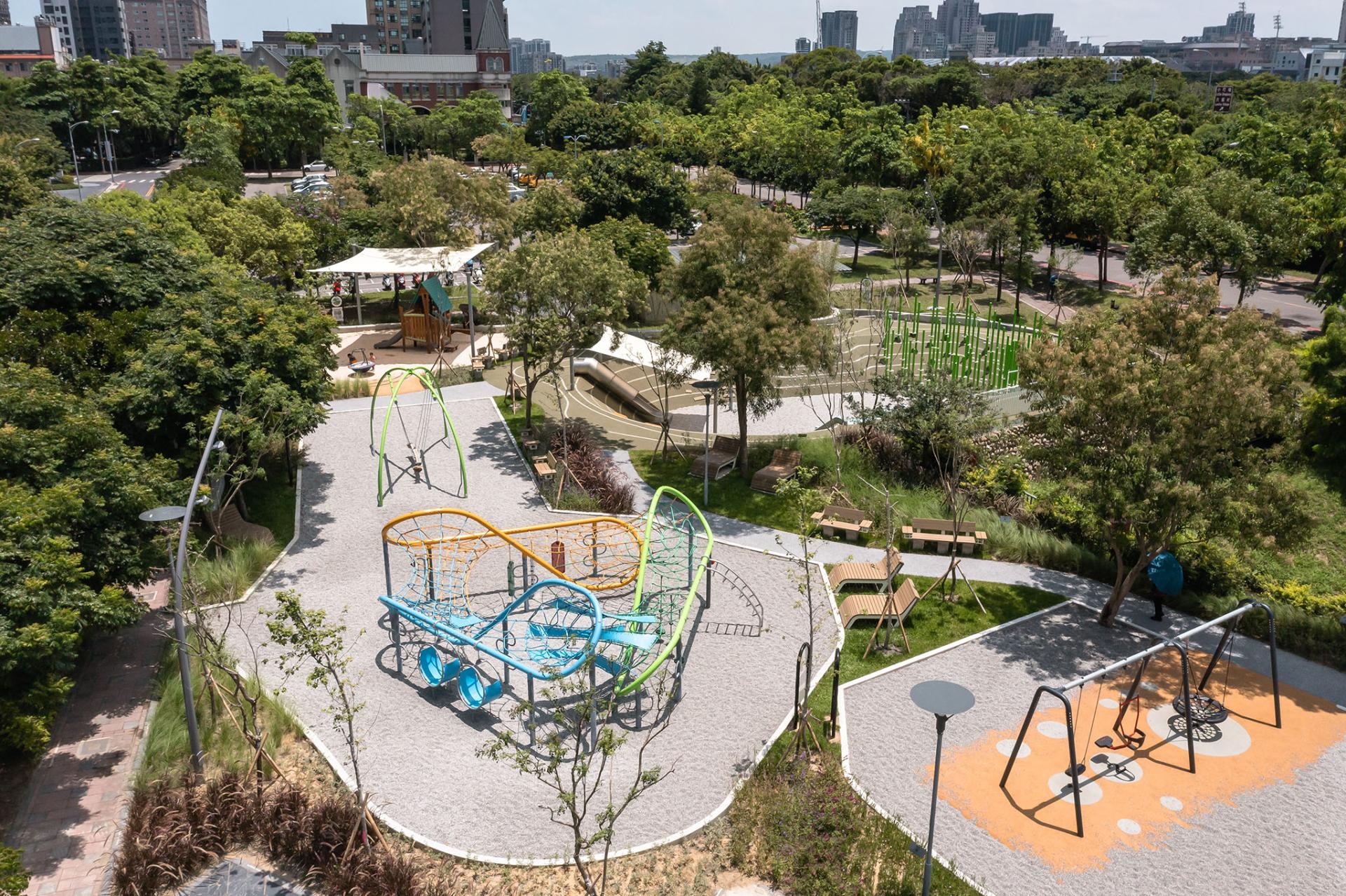 London Design Awards Winner - Xinglong Park Natural Forest Playground