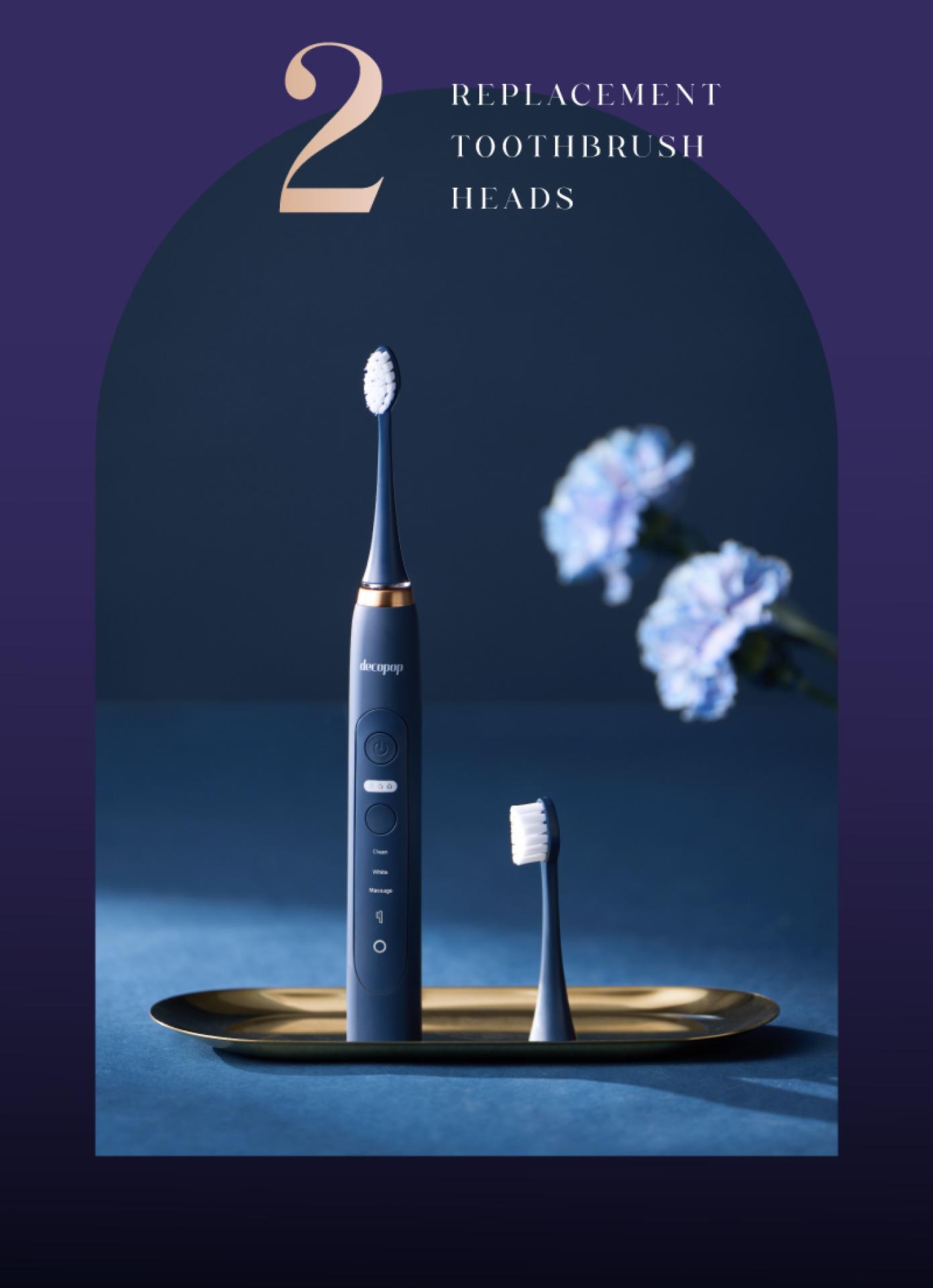 London Design Awards Winner - Pure White Sonic Electric Toothbrush