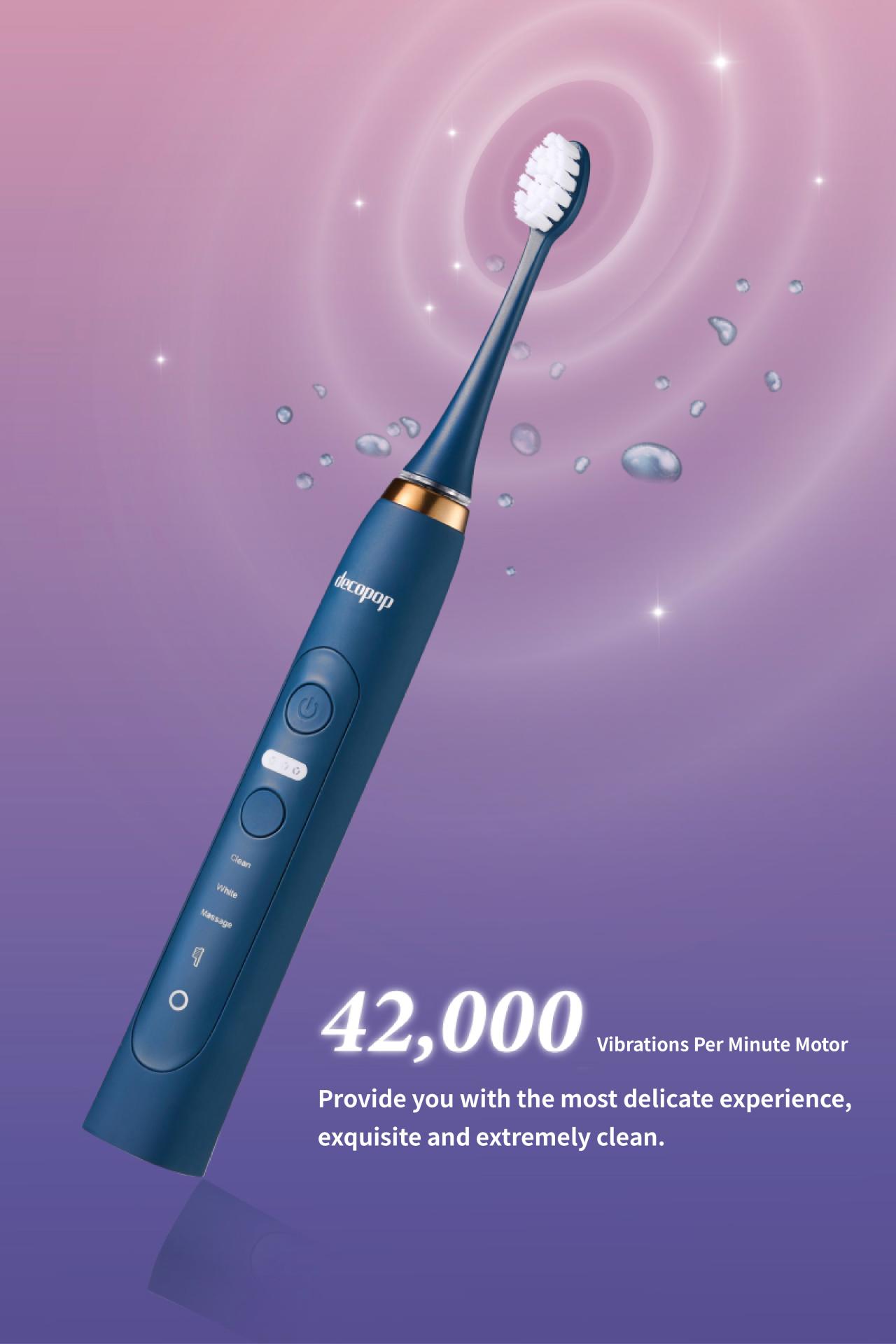 London Design Awards Winner - Pure White Sonic Electric Toothbrush
