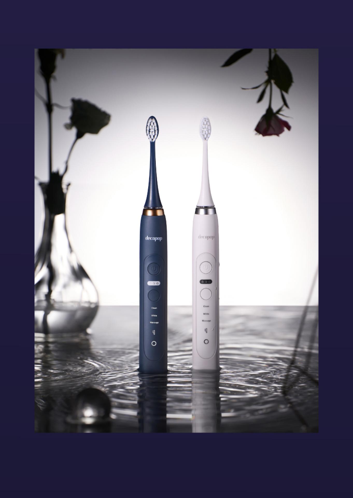 London Design Awards Winner - Pure White Sonic Electric Toothbrush