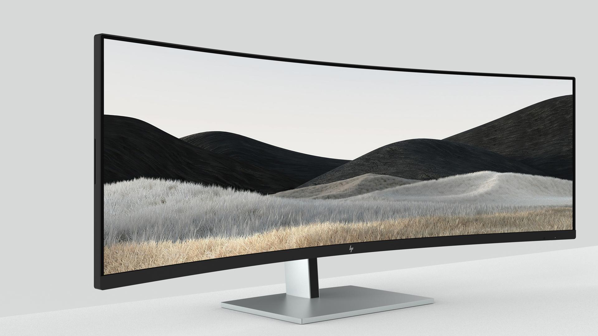 London Design Awards Winner - HP E45c curved display