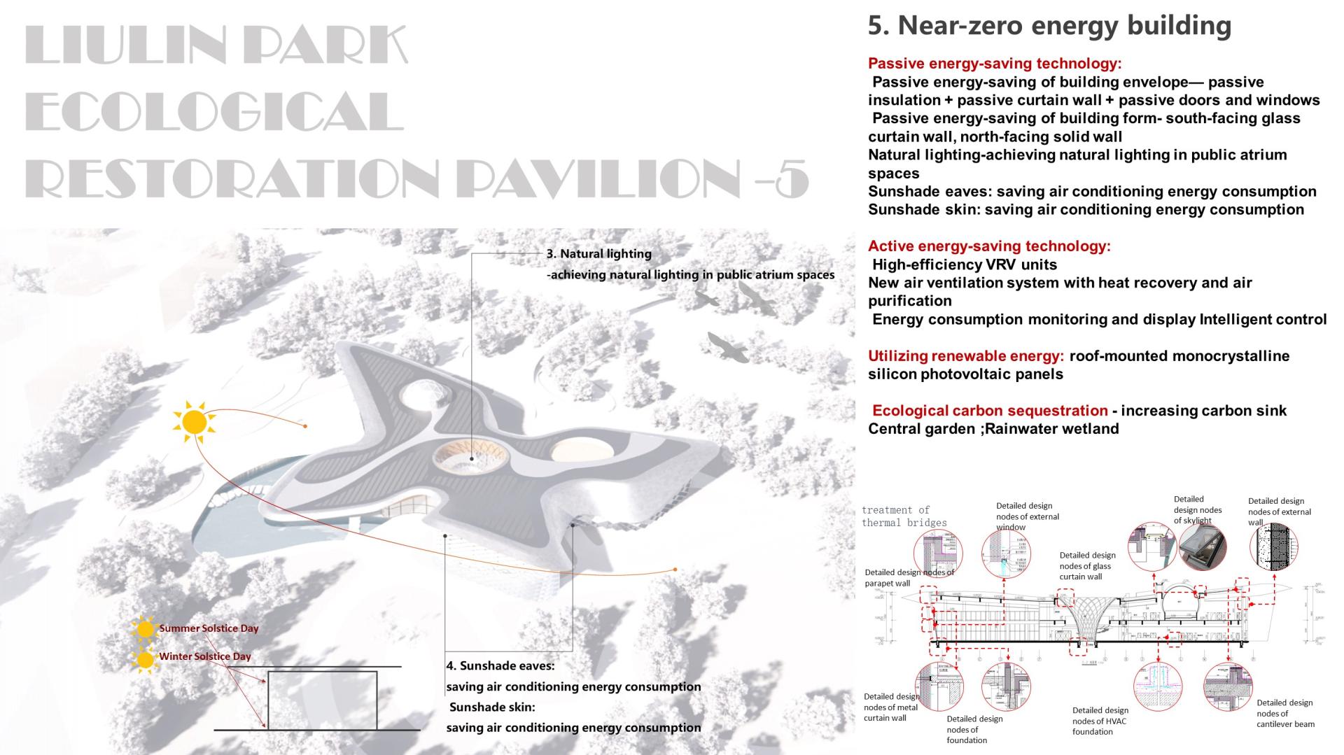 London Design Awards Winner - Liu Lin Park Ecological Restoration Pavilion
