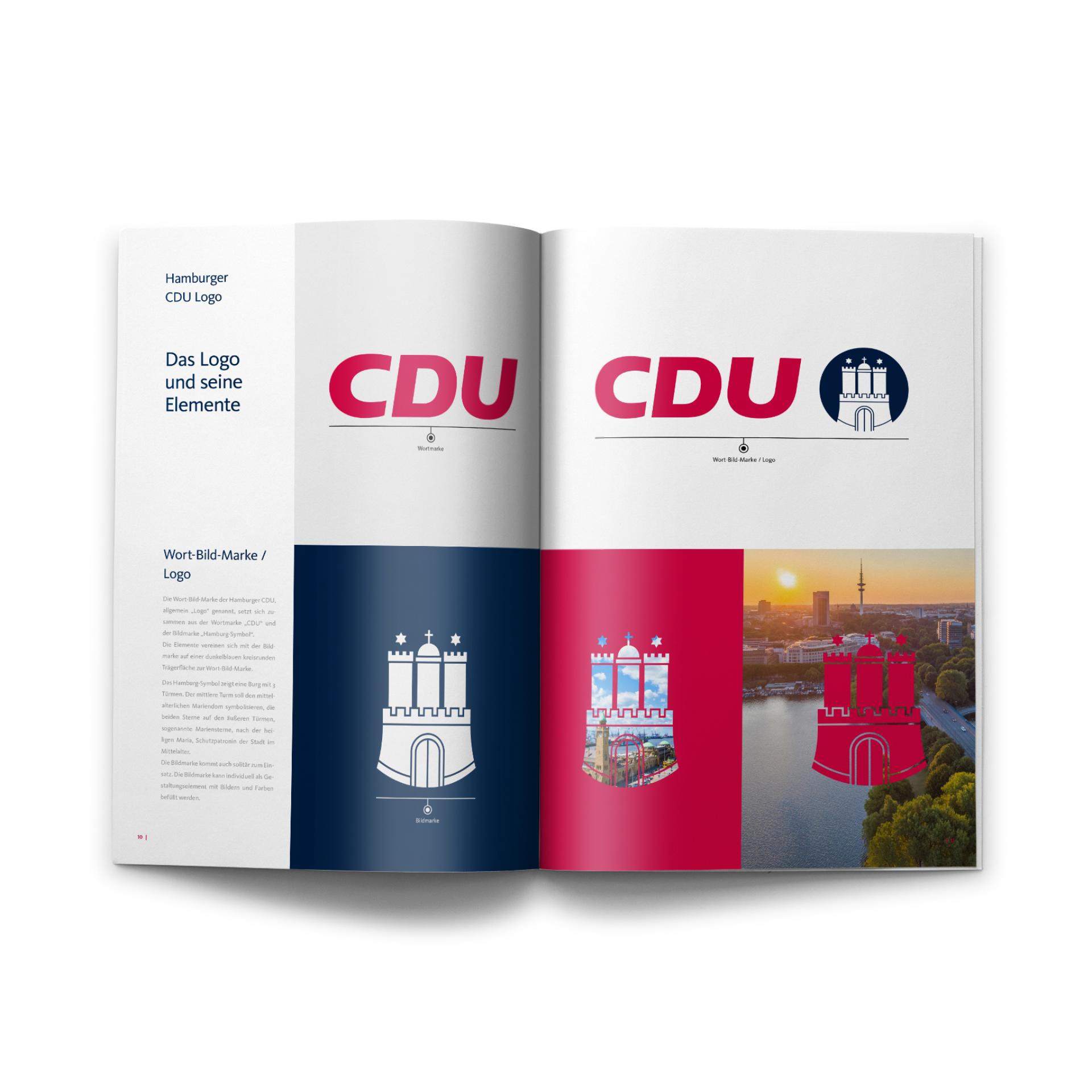 London Design Awards Winner - Branding CDU Hamburg