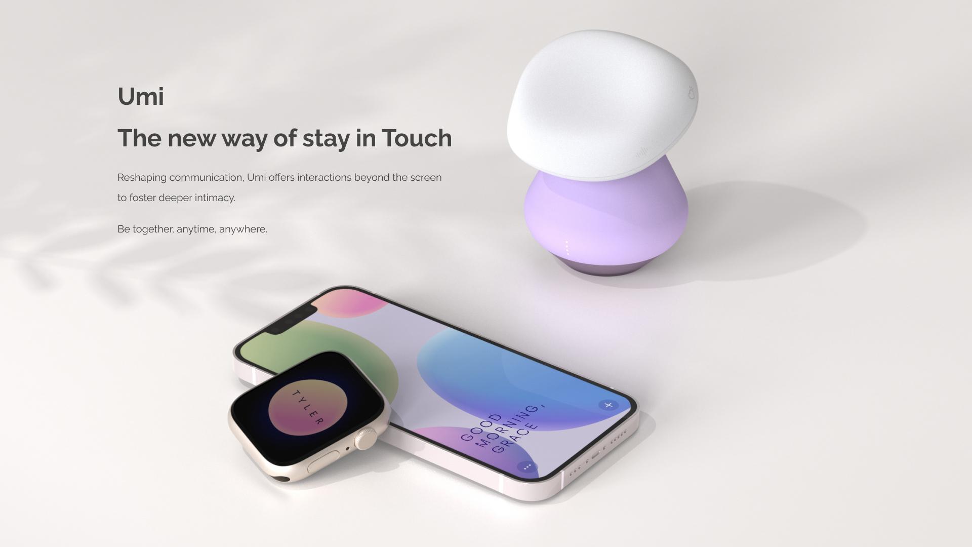 London Design Awards Winner - Umi: A Seamless Ecosystem Bridging Emotional Distances