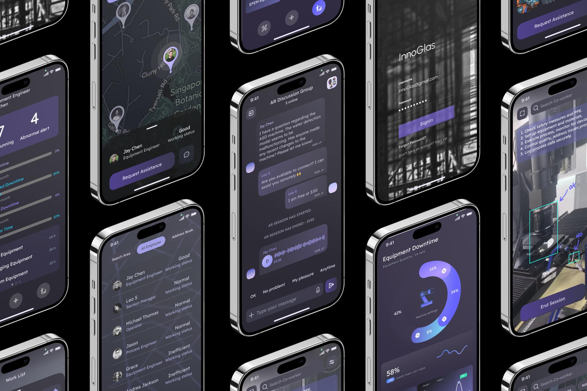 London Design Awards Winner - InnoGlas - Industrial AR and AI Solution
