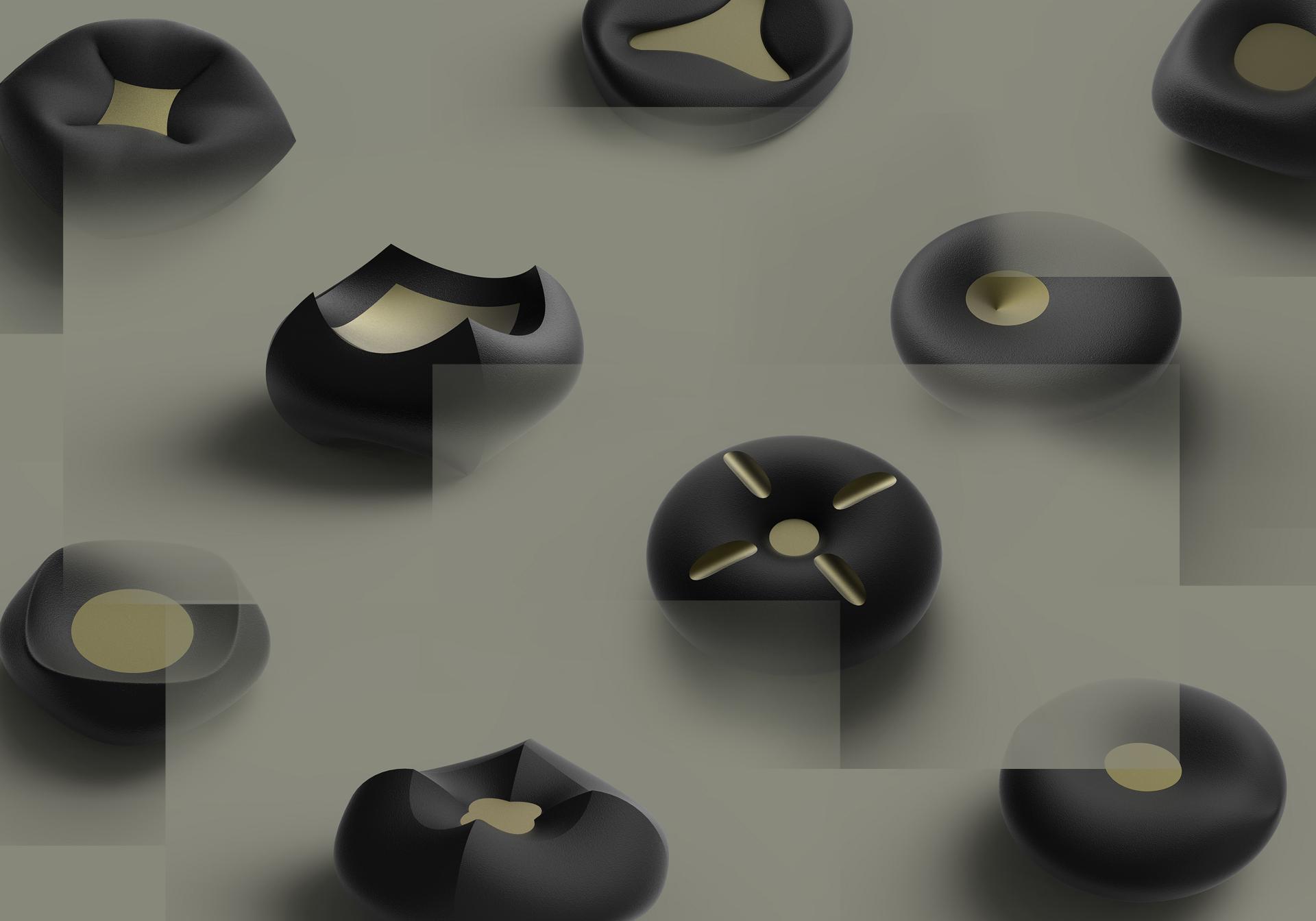 London Design Awards Winner - BLACK JADE-Desktop Accessories Series