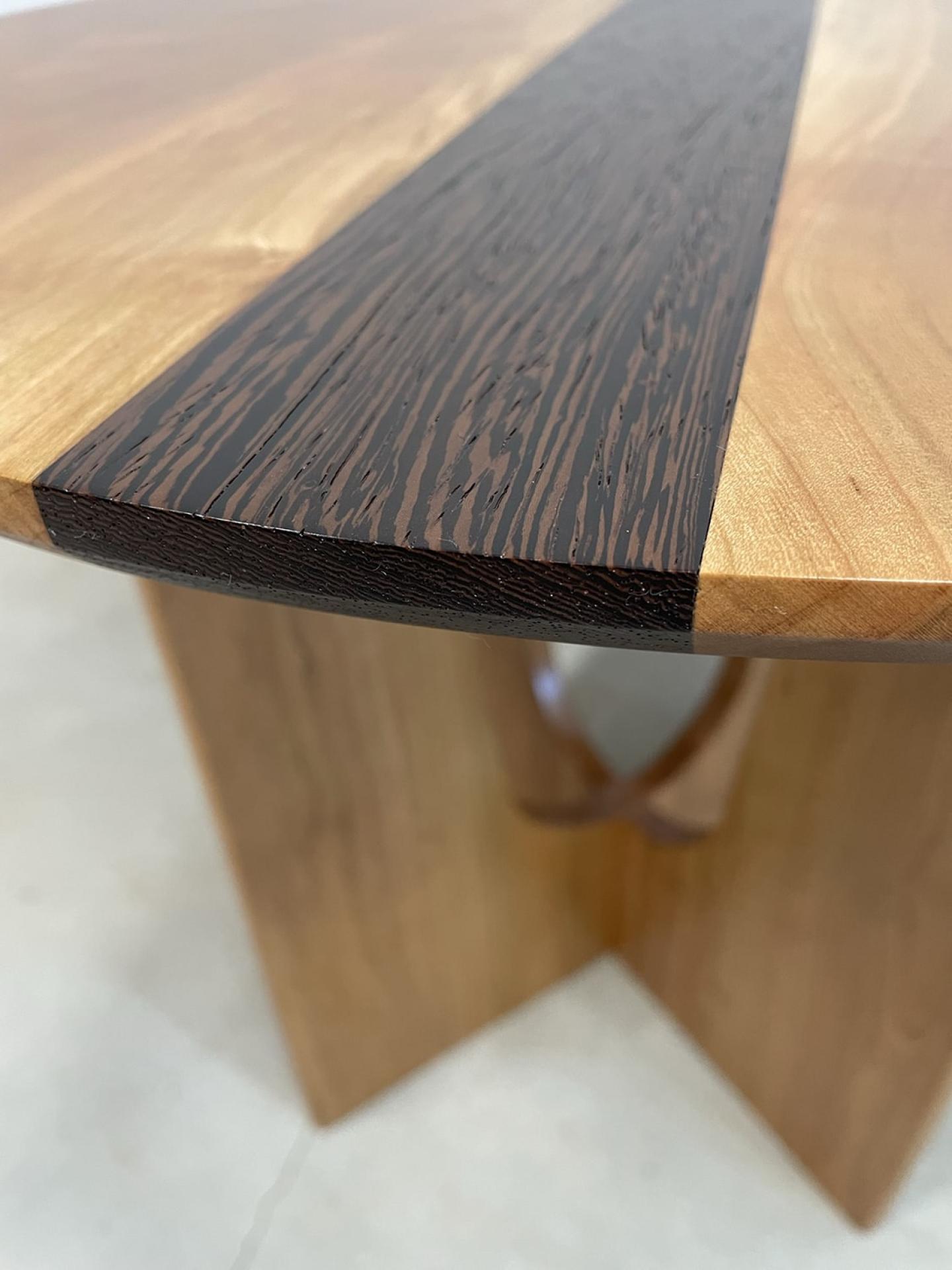 London Design Awards Winner - Black Cherry and Wenge Side Table