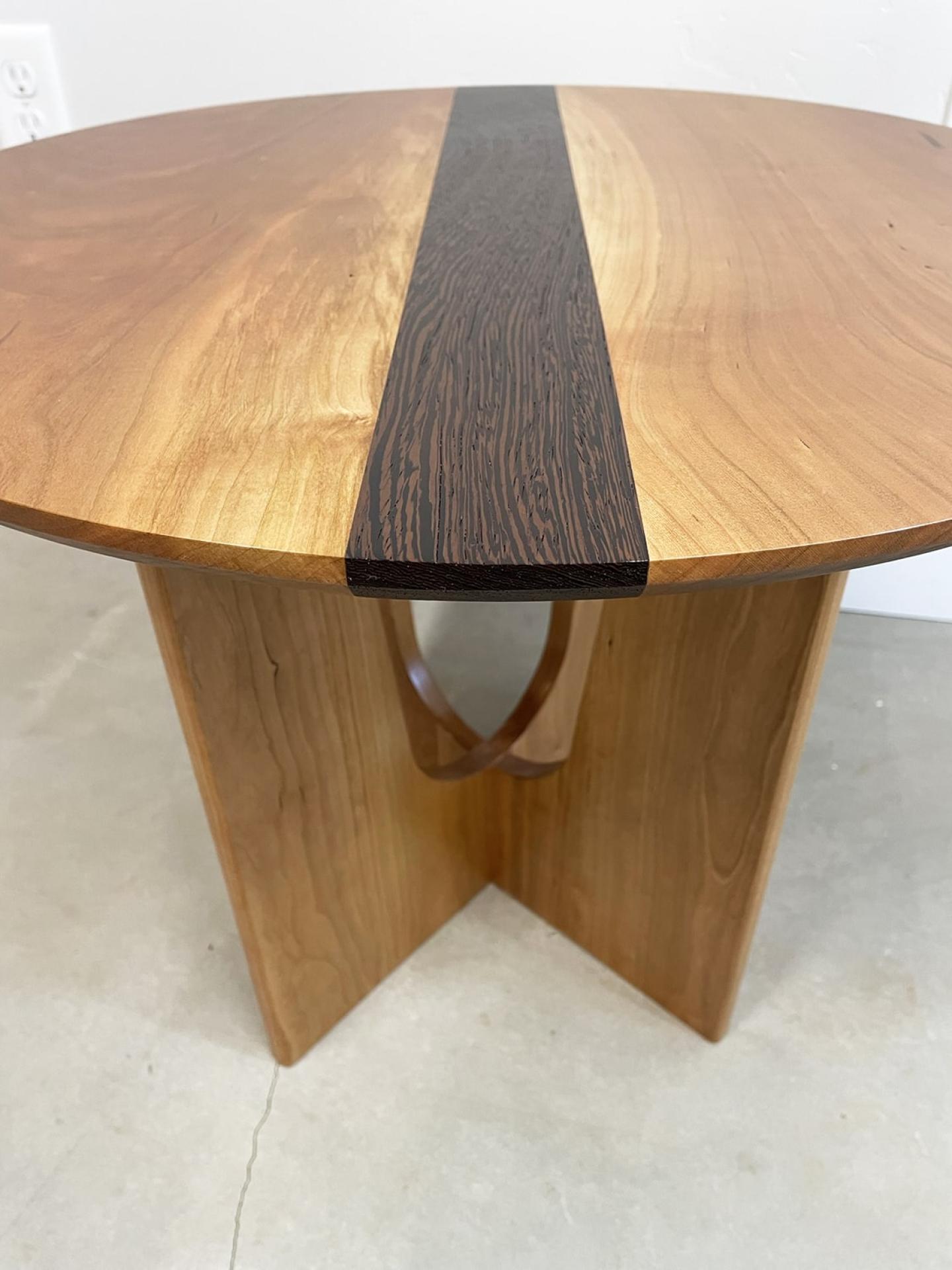 London Design Awards Winner - Black Cherry and Wenge Side Table