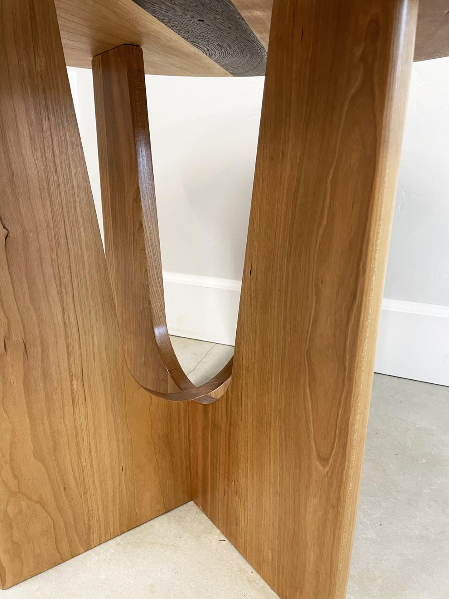 London Design Awards Winner - Black Cherry and Wenge Side Table