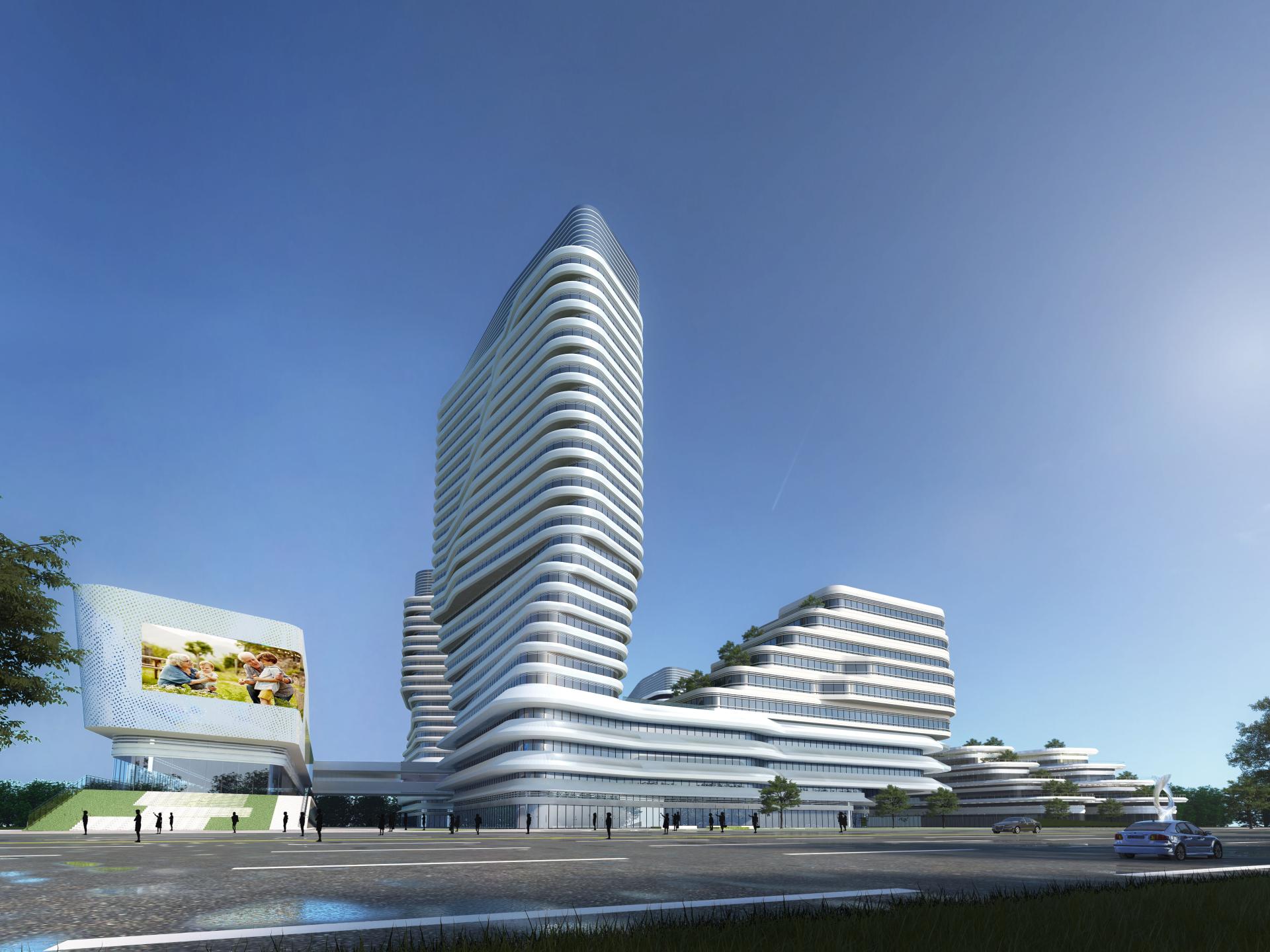 London Design Awards Winner - Weifang International Health and Wellness Complex