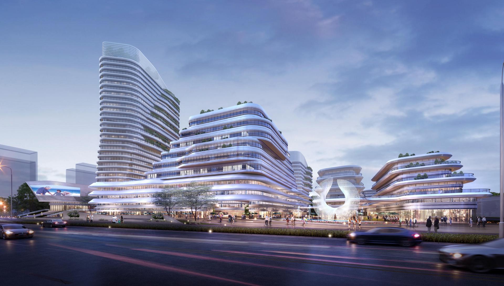 London Design Awards Winner - Weifang International Health and Wellness Complex