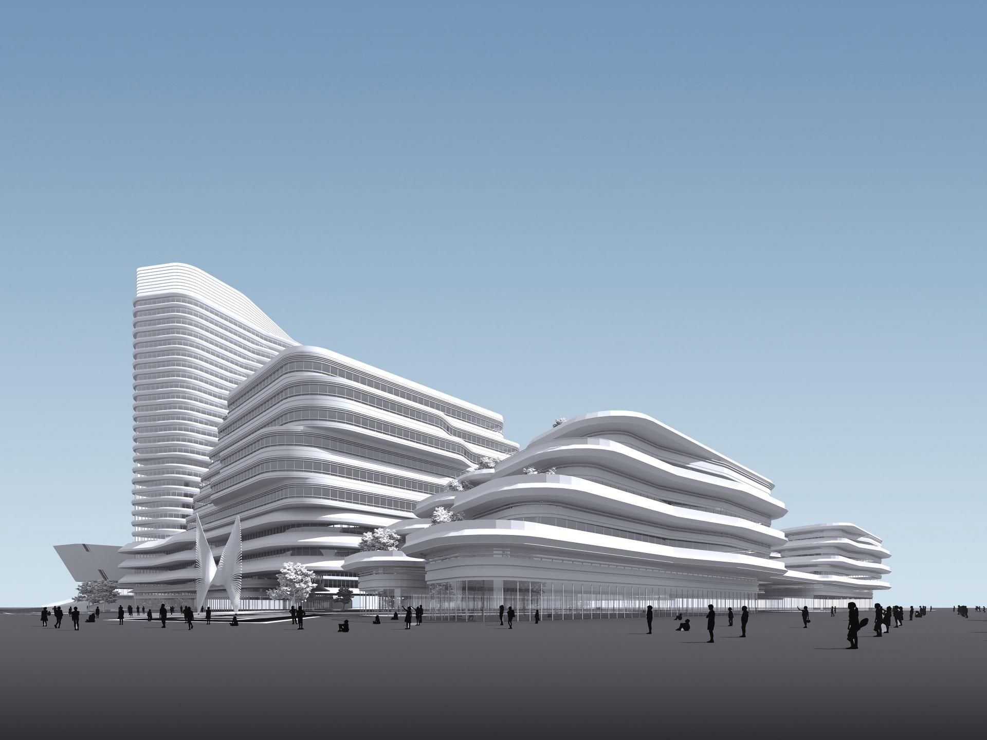 London Design Awards Winner - Weifang International Health and Wellness Complex