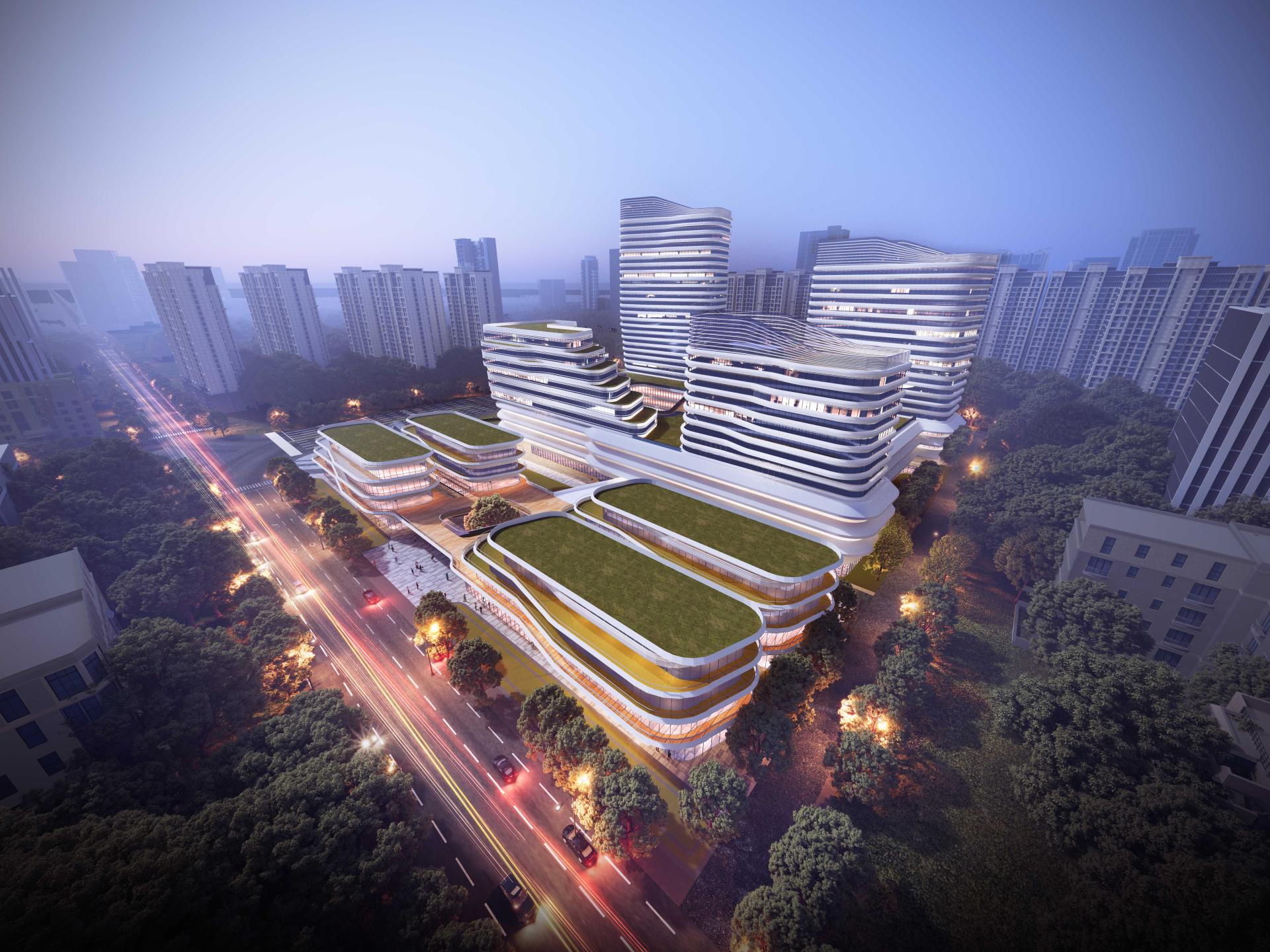 London Design Awards Winner - Weifang International Health and Wellness Complex