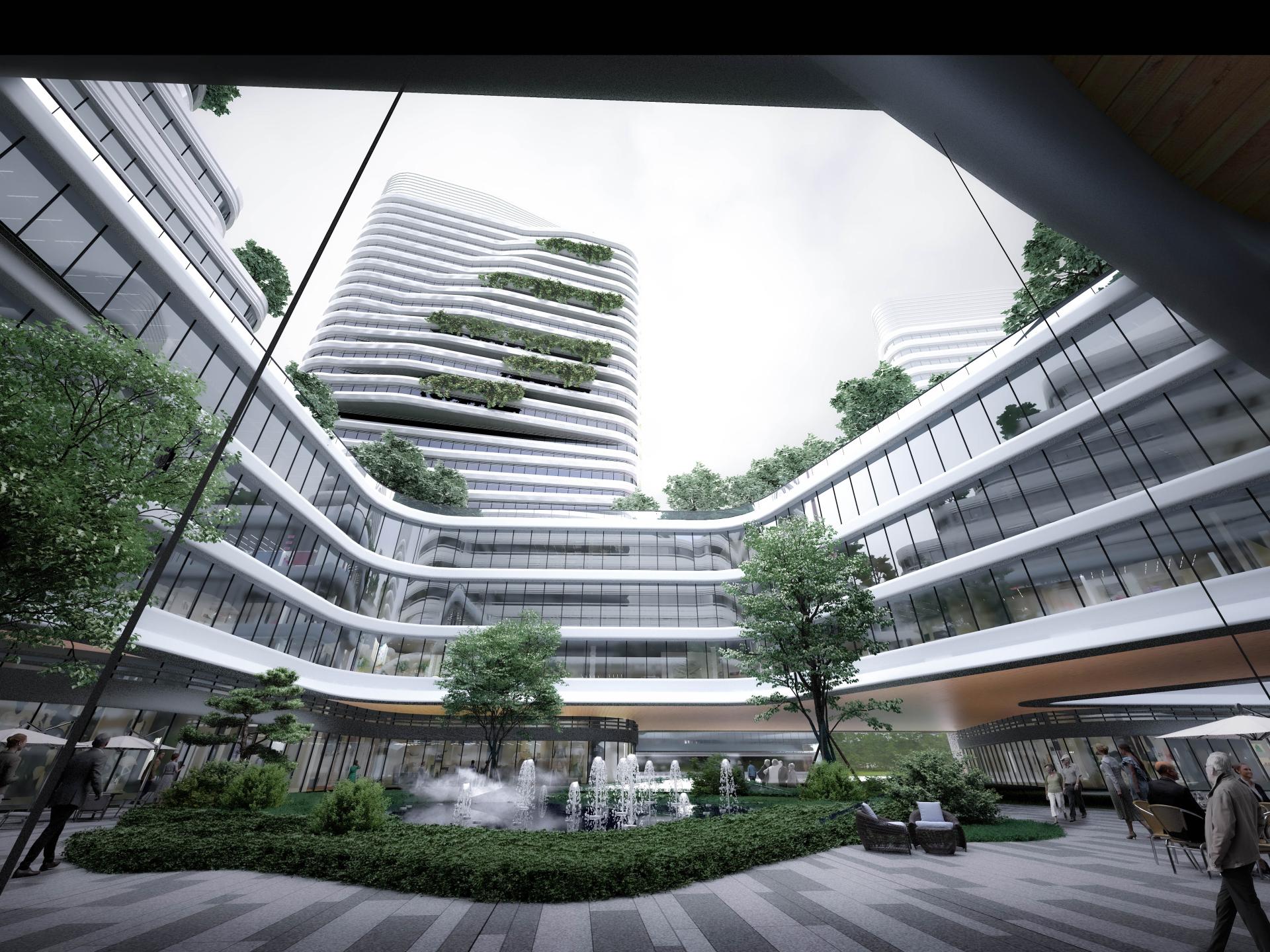 London Design Awards Winner - Weifang International Health and Wellness Complex