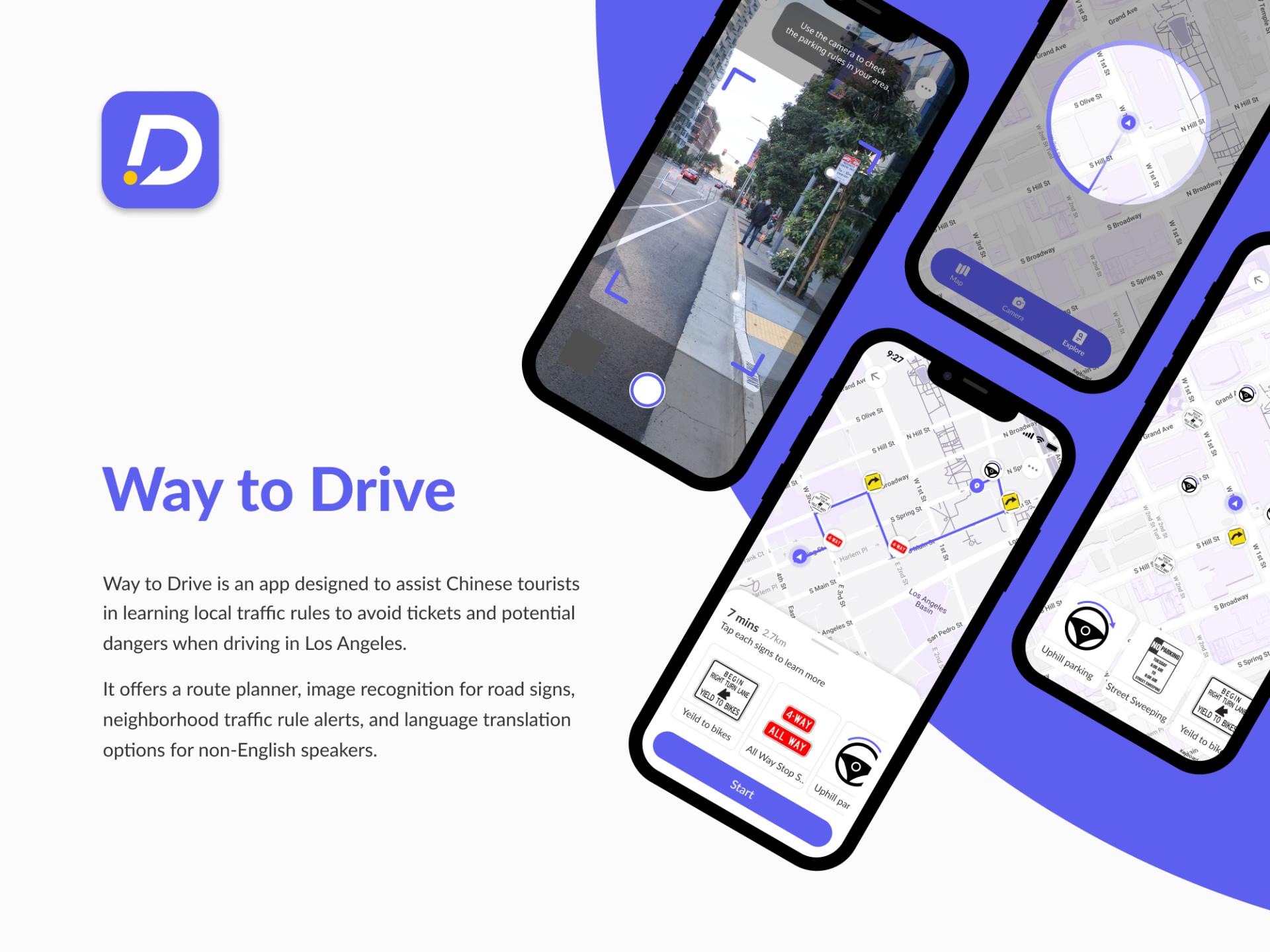 London Design Awards Winner - Way to Drive: Navigating Foreign Roads Safely