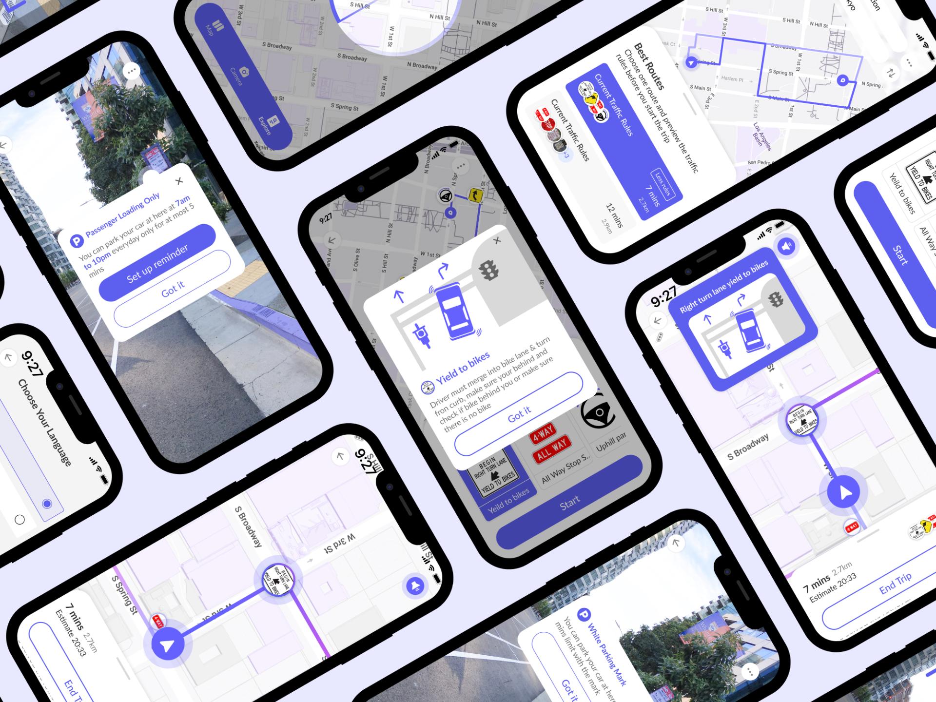 London Design Awards Winner - Way to Drive: Navigating Foreign Roads Safely
