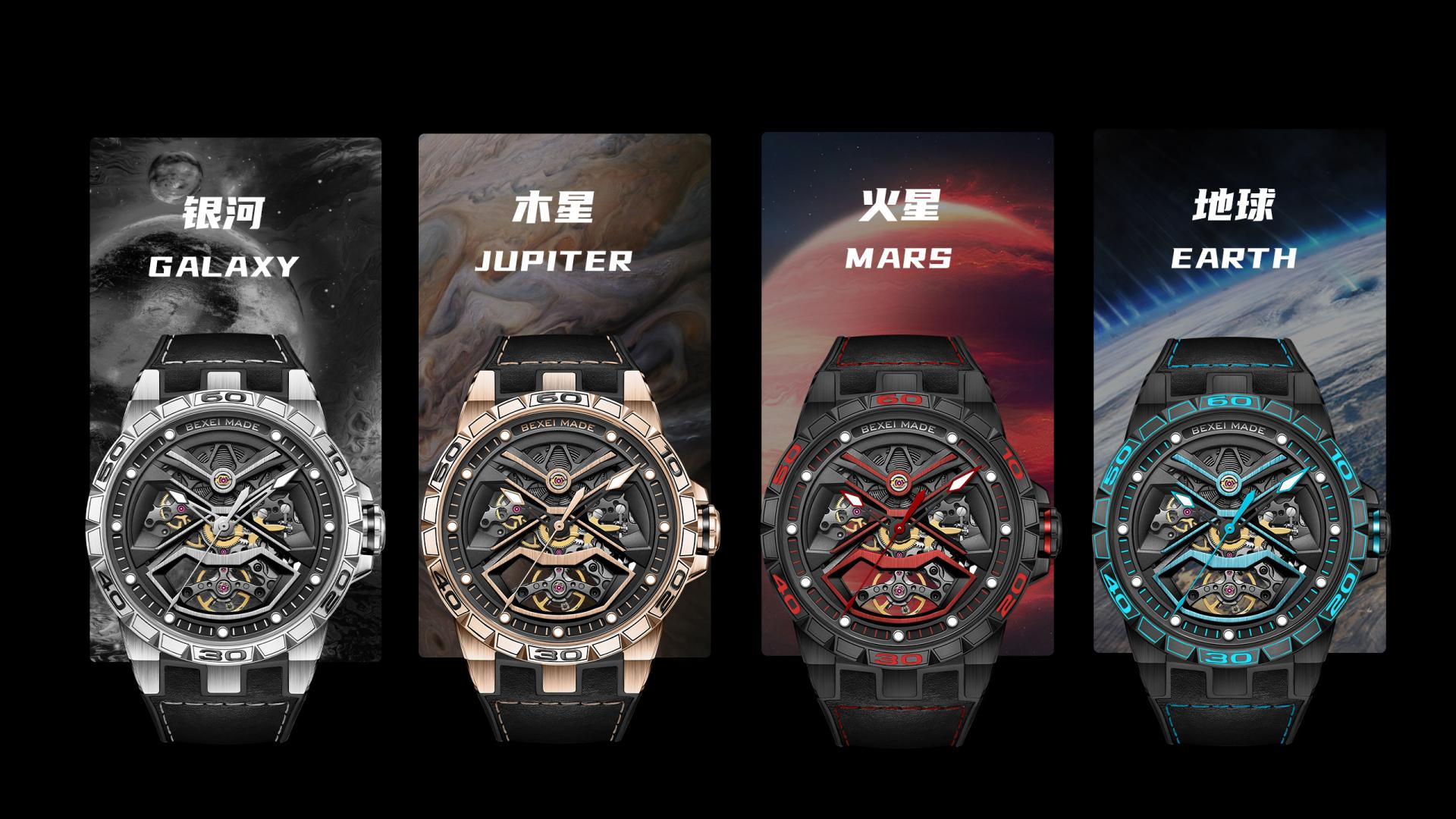 London Design Awards Winner - The Wandering Earth Watch Series 