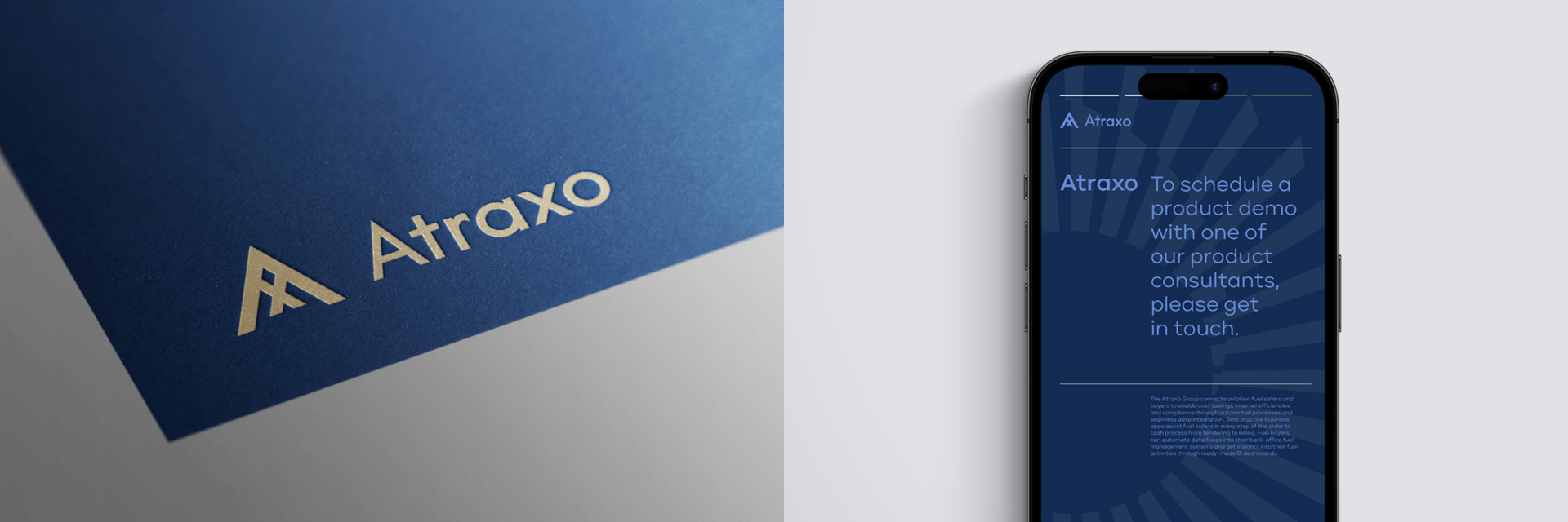 London Design Awards Winner - Atraxo - Strategy, Branding & Identity Design