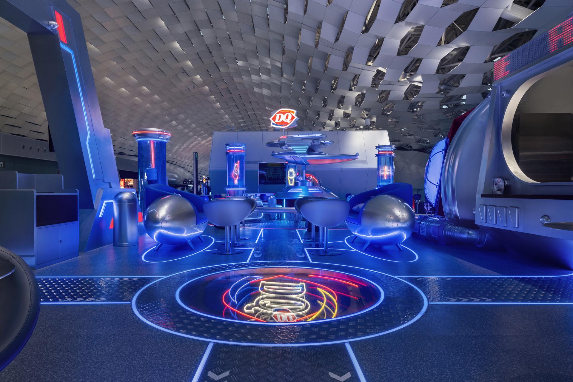 London Design Awards Winner - DQ Shenzhen Bao'an Airport Store