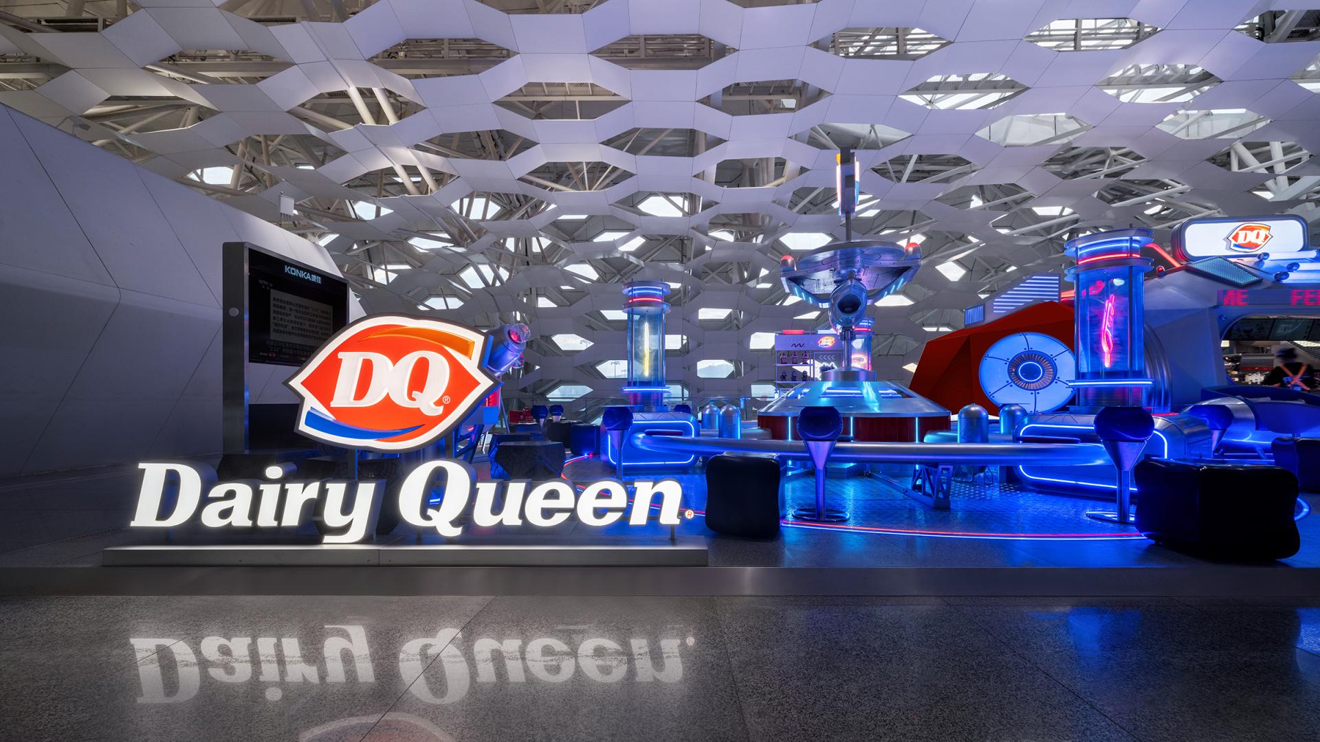 London Design Awards Winner - DQ Shenzhen Bao'an Airport Store
