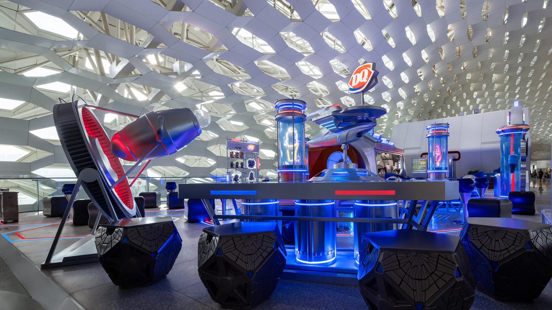 London Design Awards Winner - DQ Shenzhen Bao'an Airport Store