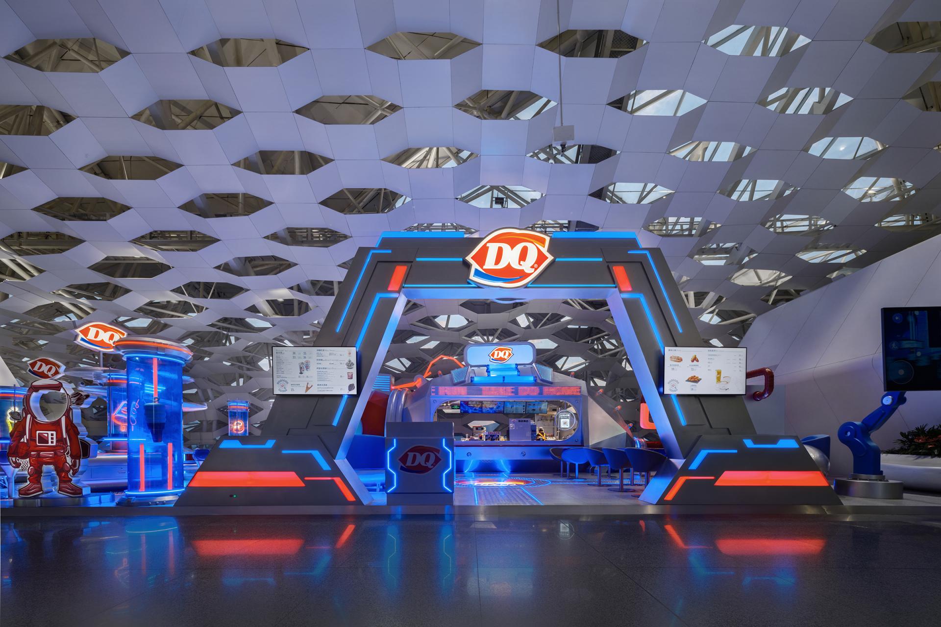 London Design Awards Winner - DQ Shenzhen Bao'an Airport Store