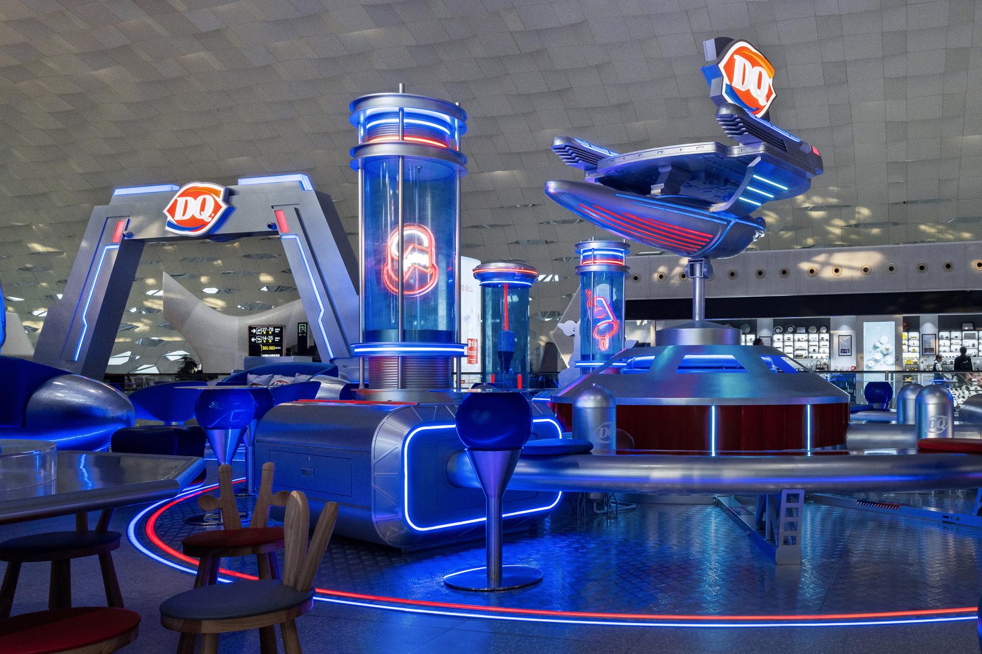 London Design Awards Winner - DQ Shenzhen Bao'an Airport Store