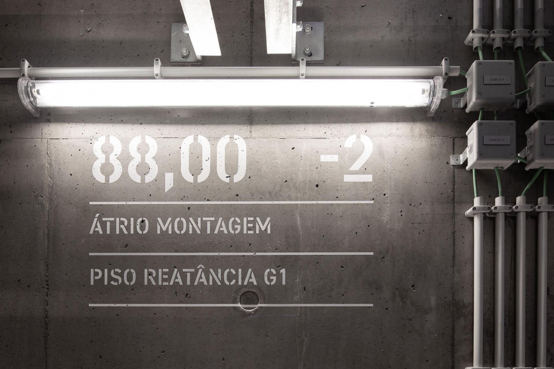 London Design Awards Winner - Signage for Hydroelectric Tua Power Plant