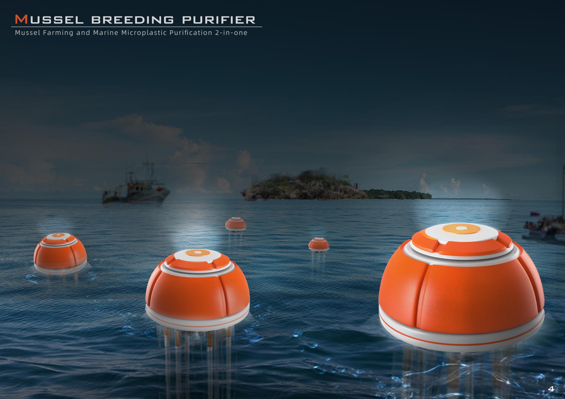 London Design Awards Winner - MUSSEL BREEDING PURIFIER