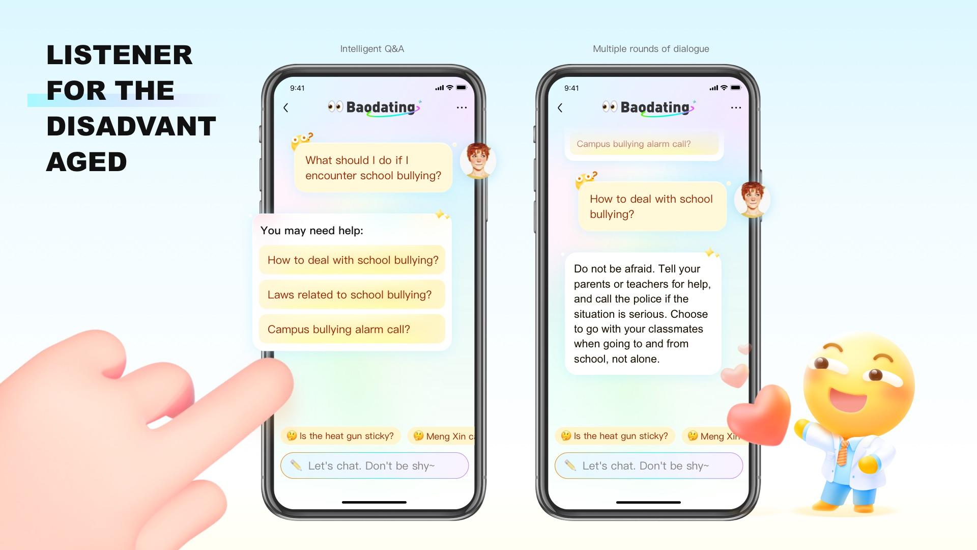 London Design Awards Winner - BAIDU TIEBA AI ASSISTANT BAO DA TING