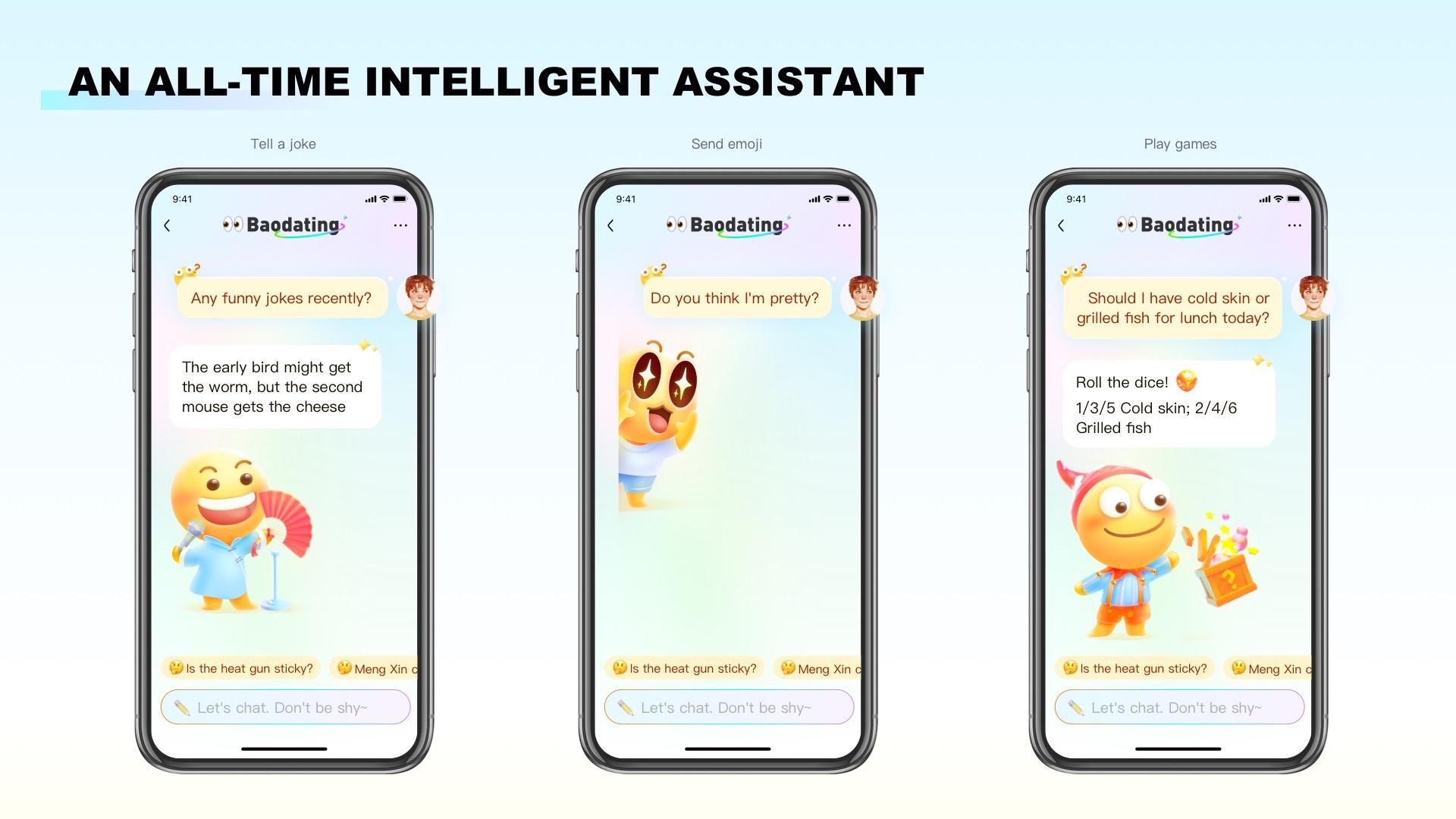 London Design Awards Winner - BAIDU TIEBA AI ASSISTANT BAO DA TING